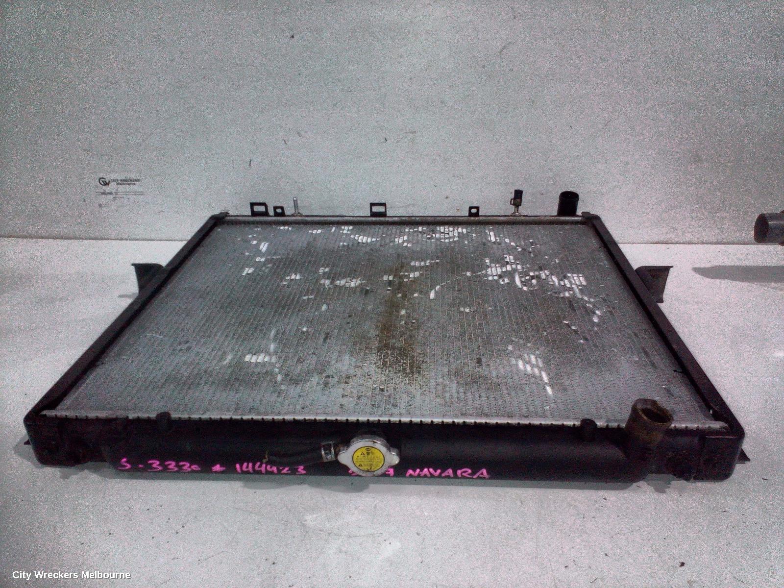 NISSAN NAVARA RADIATOR, D40 (VIN VSK), AUTO, 2.5, YD25, DIESEL, 09/2005 - 08/2015