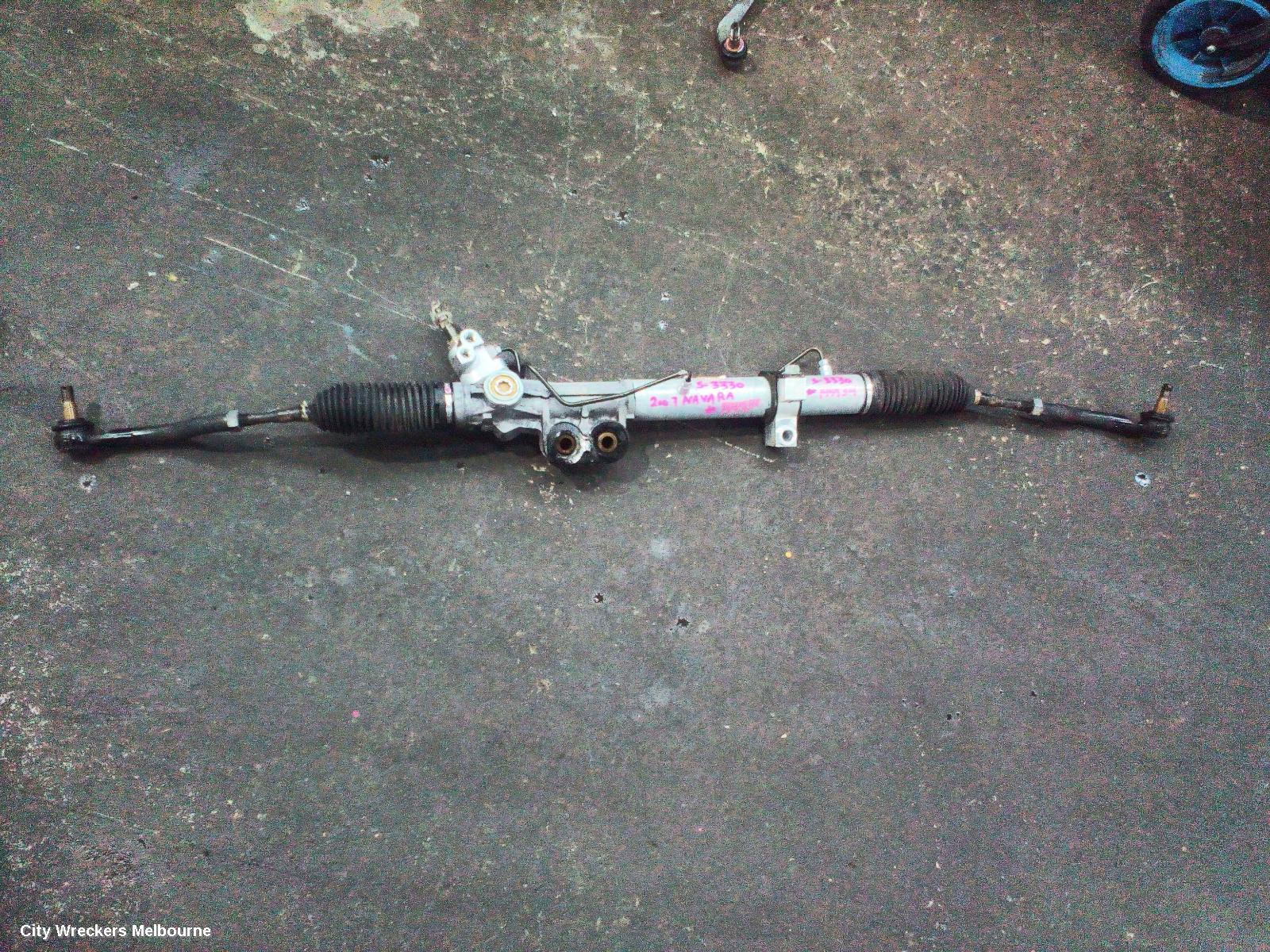 NISSAN NAVARA STEERING BOX/RACK, D40 (VIN VSK), 09/2005 - 08/2015