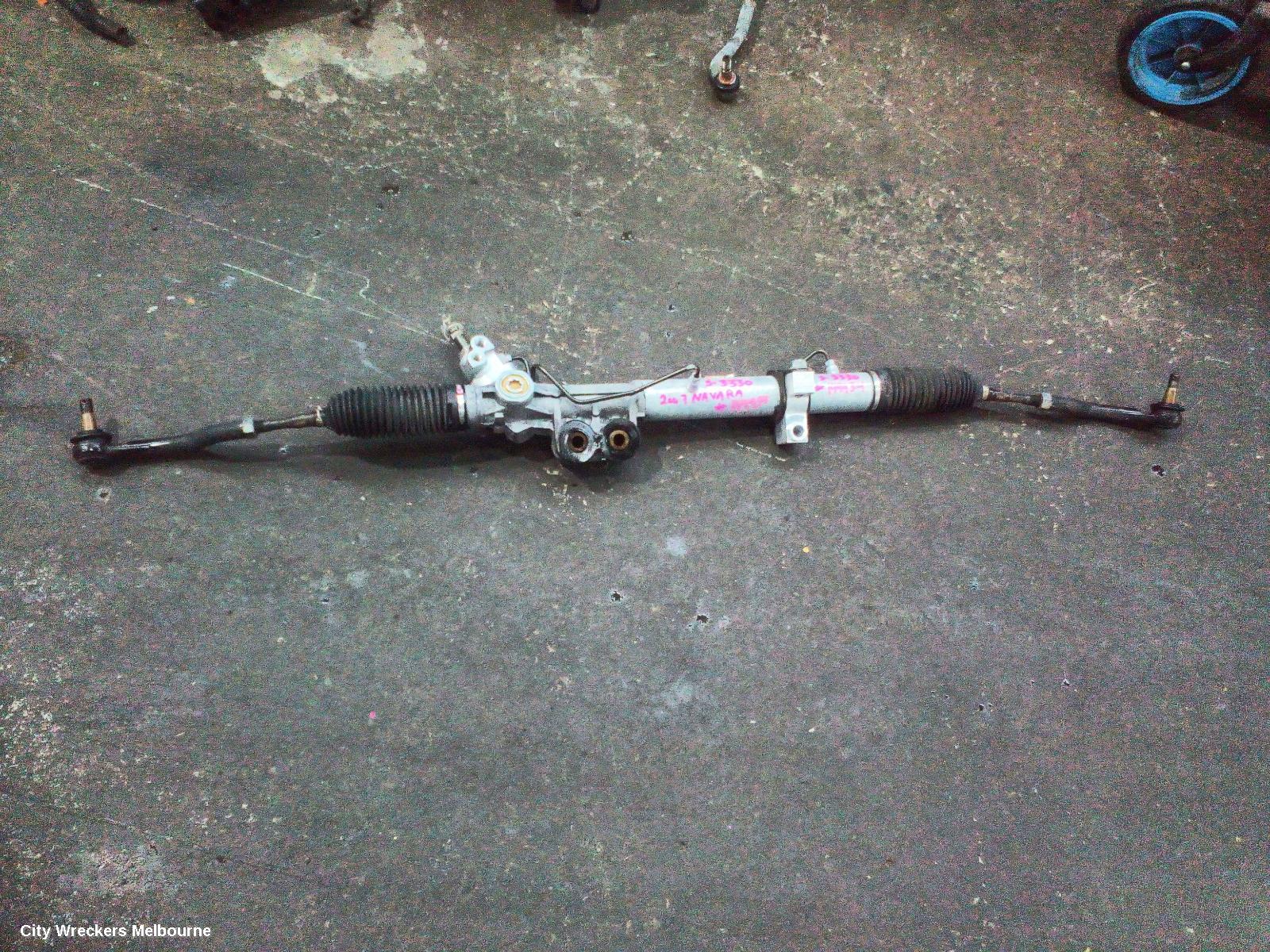 NISSAN NAVARA STEERING BOX/RACK, D40 (VIN VSK), 09/2005 - 08/2015