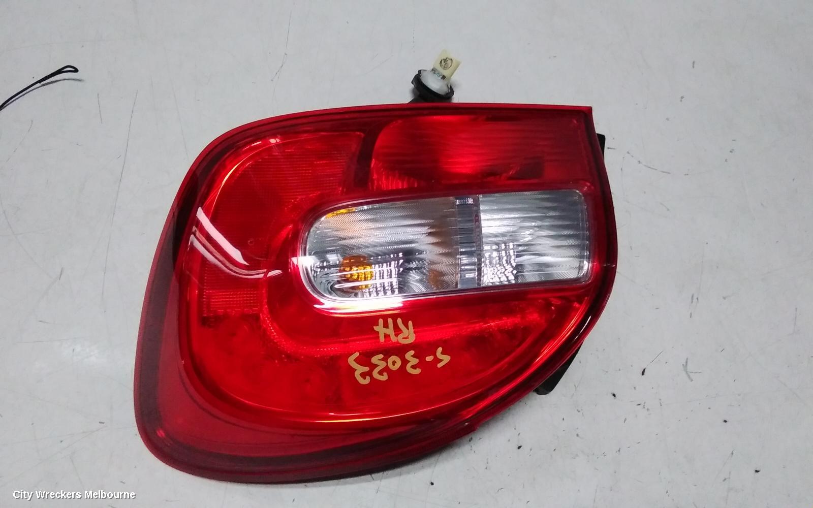 SUZUKI BALENO RIGHT TAILLIGHT, EW, IN BODY, SINGLE CLEAR TYPE, 04/2016 - 12/2022
