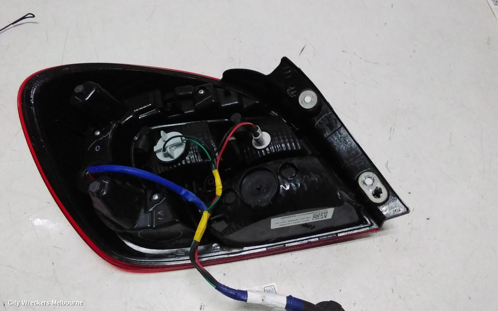 SUZUKI BALENO RIGHT TAILLIGHT, EW, IN BODY, SINGLE CLEAR TYPE, 04/2016 - 12/2022