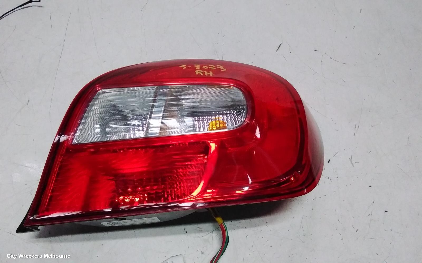 SUZUKI BALENO RIGHT TAILLIGHT, EW, IN BODY, SINGLE CLEAR TYPE, 04/2016 - 12/2022