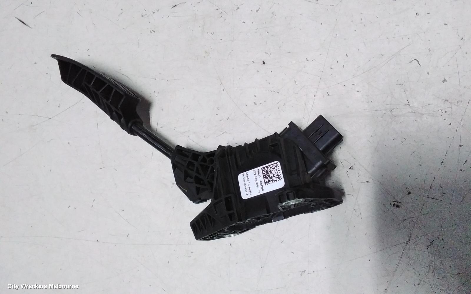 SUZUKI BALENO PEDAL ASSEMBLY, EW, 04/2016 - 12/2022