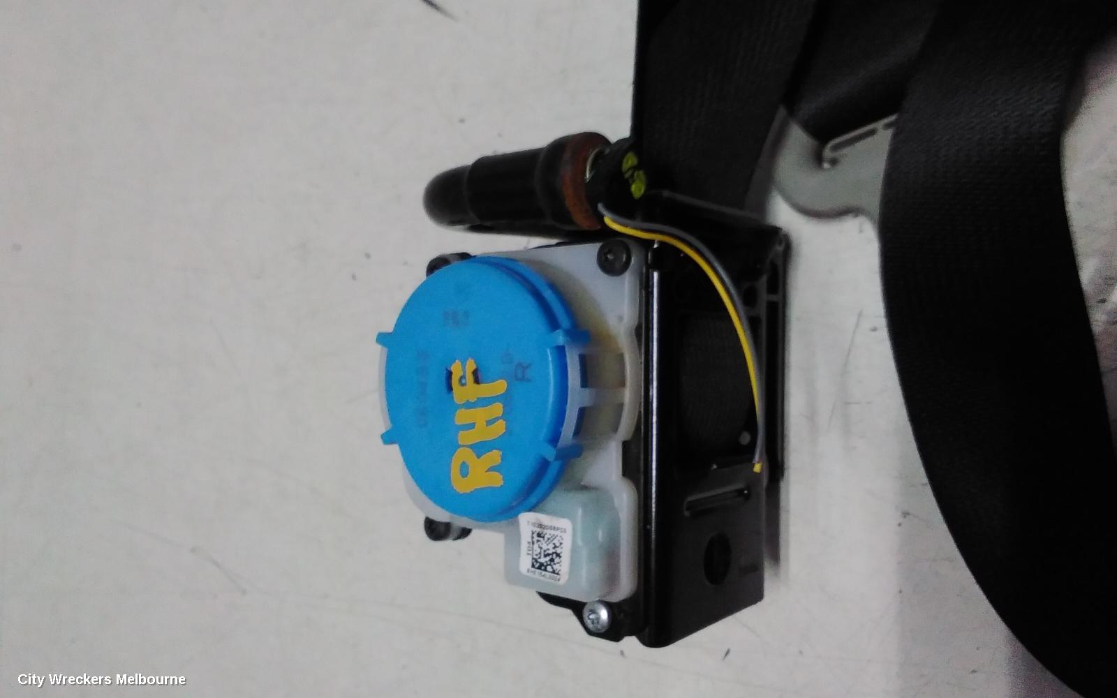 SUZUKI BALENO SEATBELT/STALK, RH FRONT, SEAT BELT ONLY (NO STALK), EW, 04/2016 - 12/2022