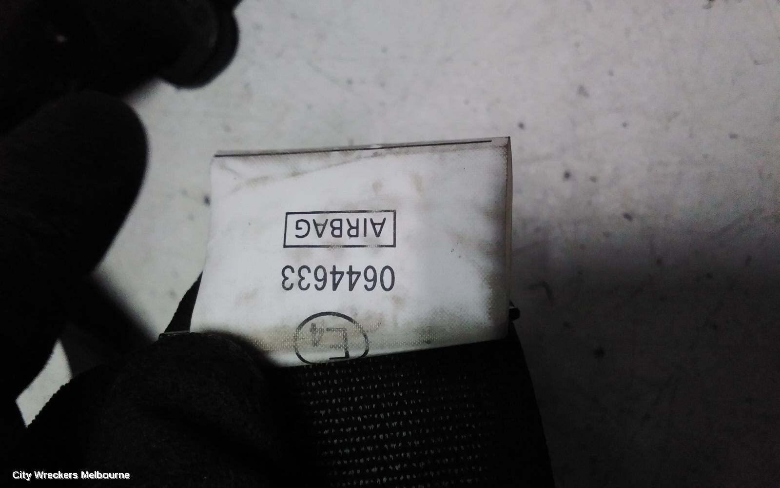 SUZUKI BALENO SEATBELT/STALK, RH FRONT, SEAT BELT ONLY (NO STALK), EW, 04/2016 - 12/2022