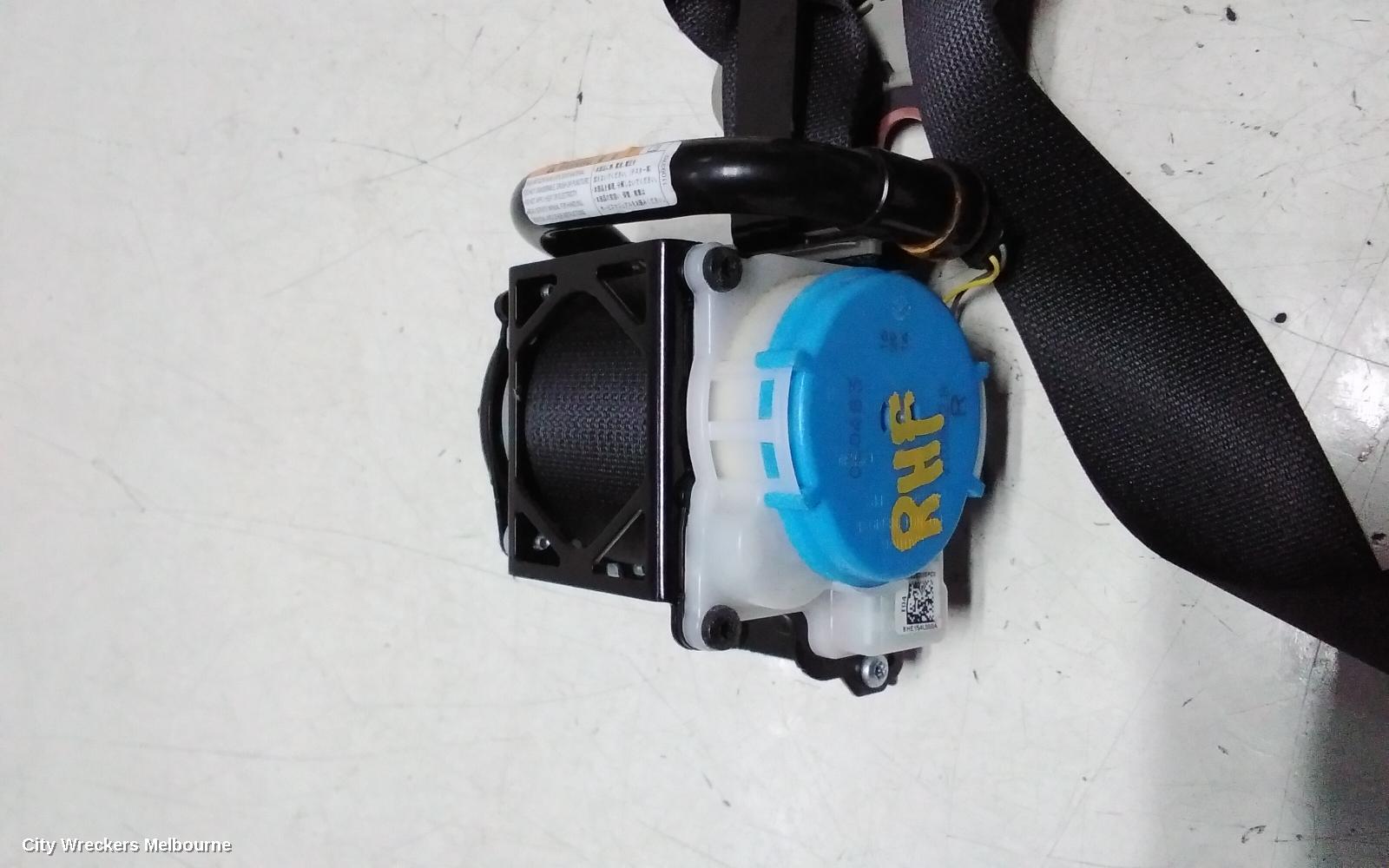 SUZUKI BALENO SEATBELT/STALK, RH FRONT, SEAT BELT ONLY (NO STALK), EW, 04/2016 - 12/2022