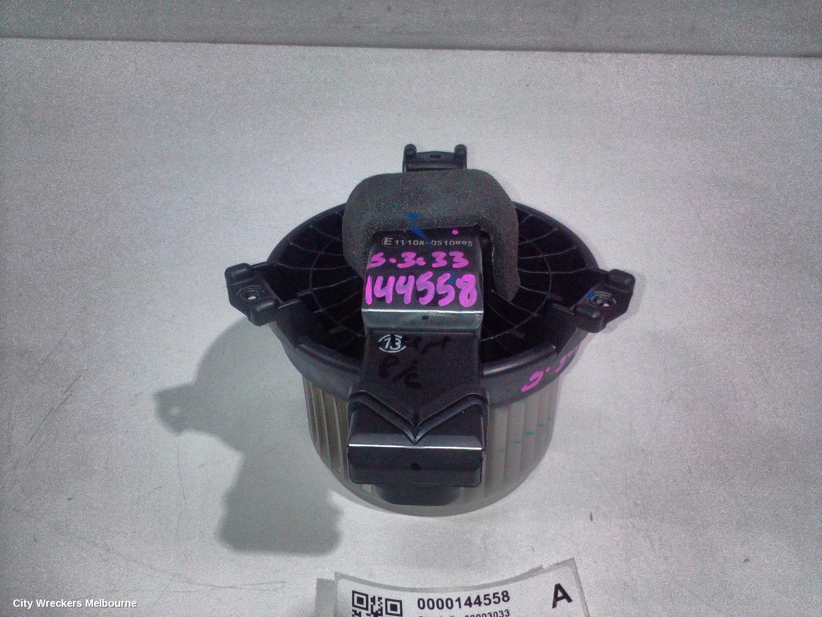 SUZUKI BALENO HEATER FAN MOTOR, EW, 04/2016 - 12/2022