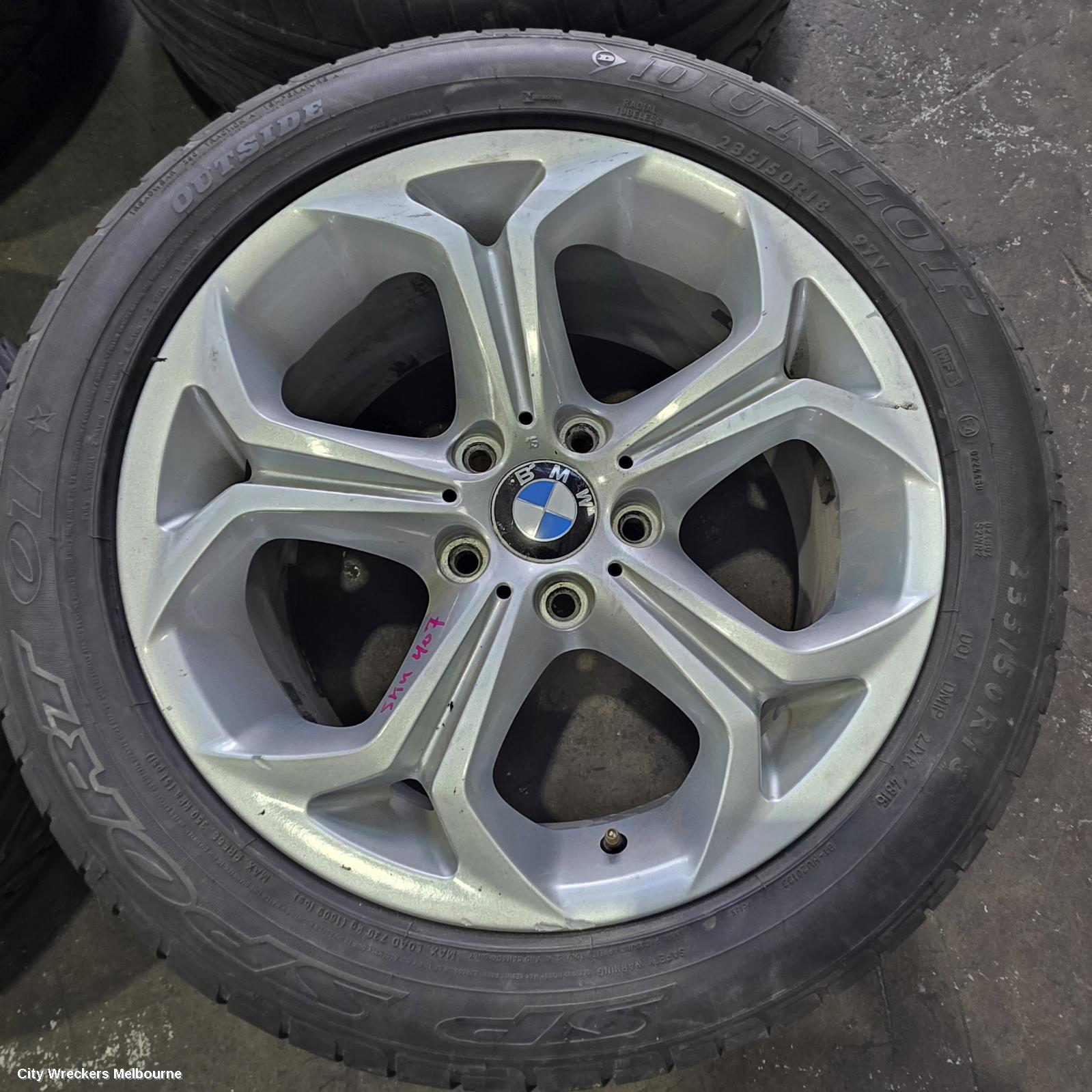 BMW X3 WHEEL MAG, FACTORY, 18X8IN, TYPE 280, E83, 06/2004 - 11/2010