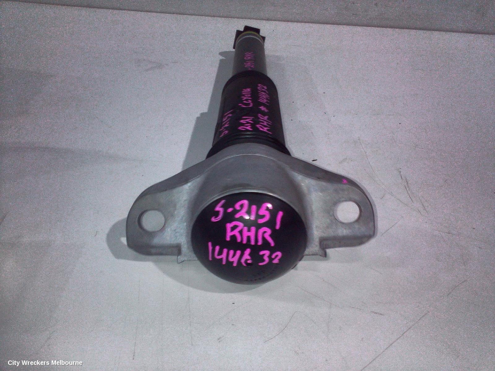 TOYOTA COROLLA RIGHT REAR STRUT, E210, SEDAN, 09/2019 ONWARDS
