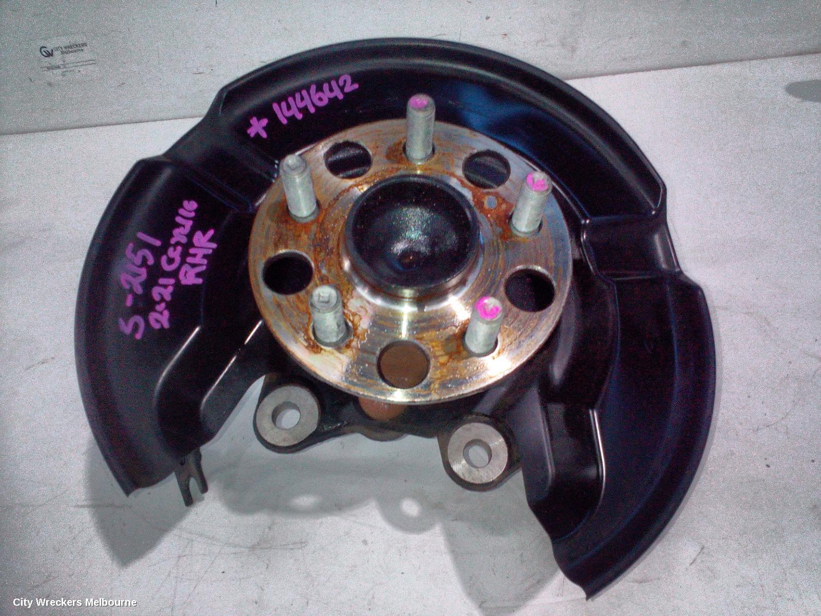 TOYOTA COROLLA RIGHT REAR HUB ASSEMBLY, E210, AISIN BRAND, 07/2018 ONWARDS