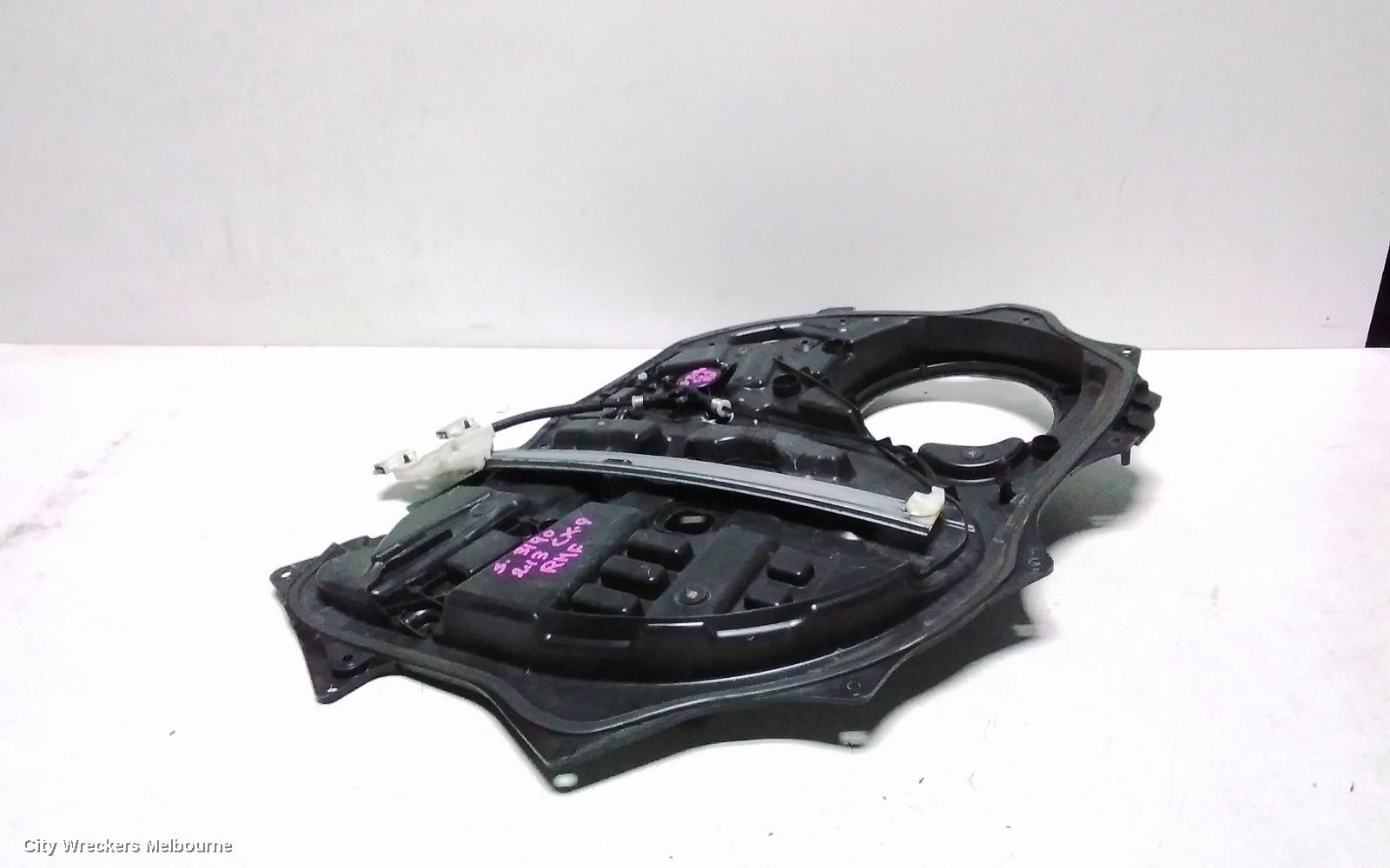 MAZDA CX9 RIGHT FRONT WINDOW REG/MOTOR, TB, DOOR REG ASSY (REG AND MOTOR), 12/2007 - 12/2015