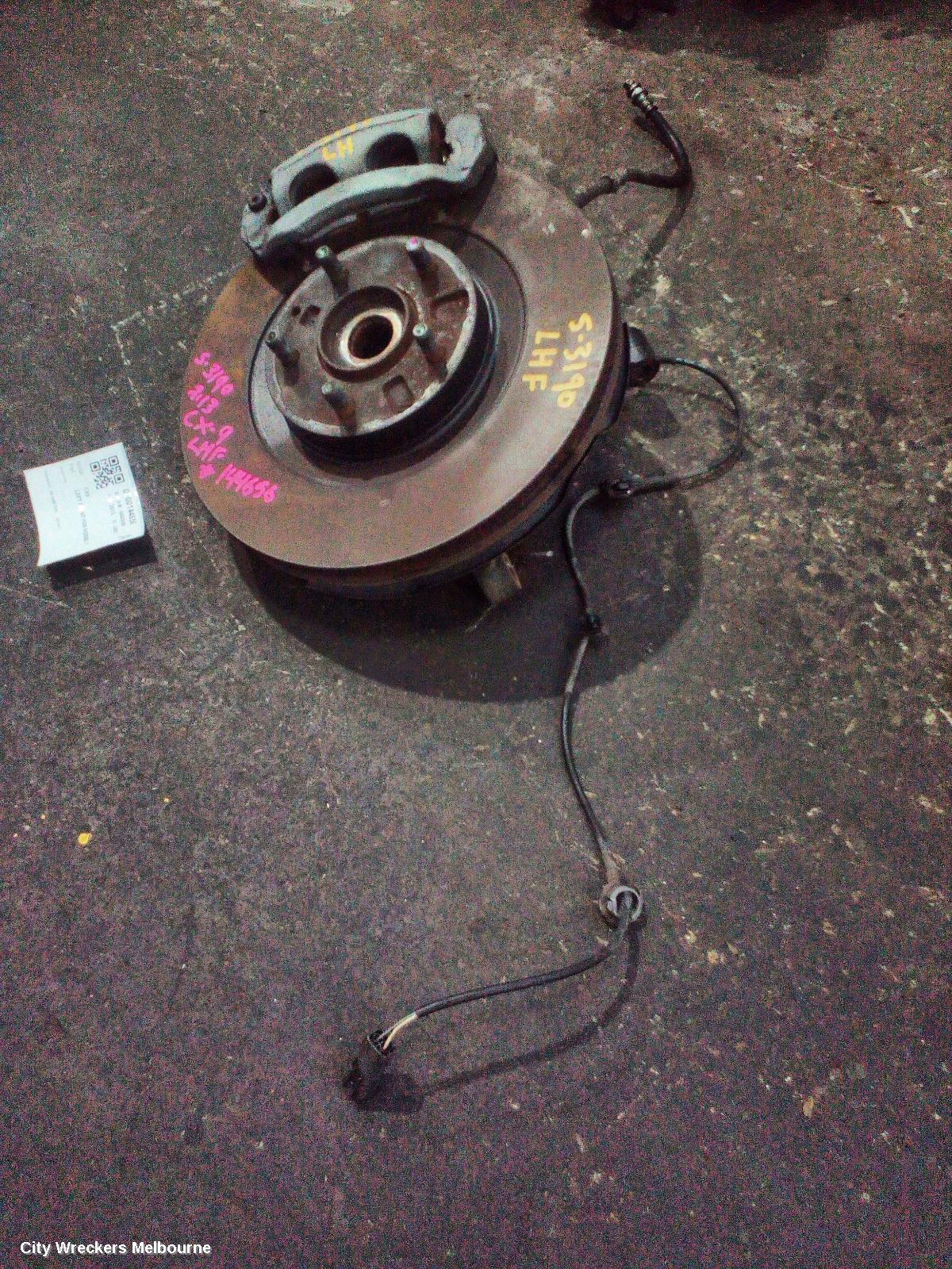 MAZDA CX9 LEFT FRONT HUB ASSEMBLY, TB, AWD TYPE, 12/2007 - 12/2015