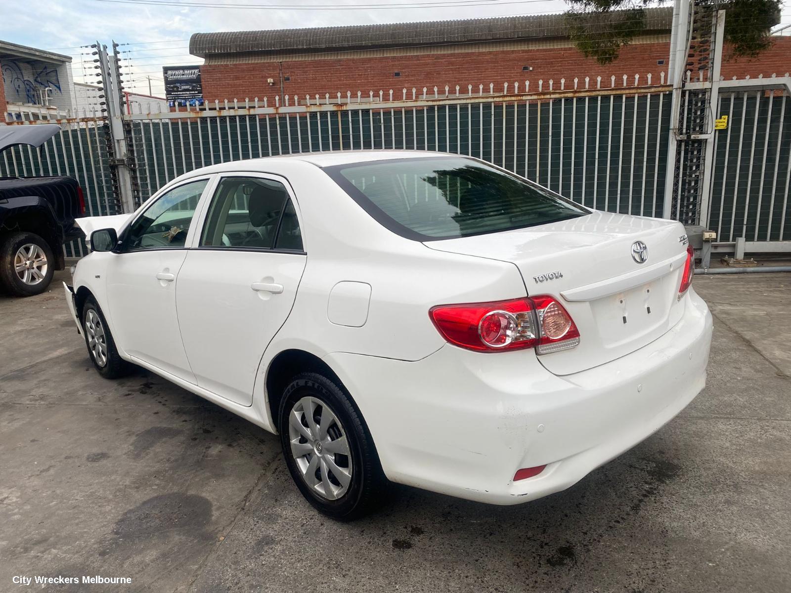 TOYOTA COROLLA RADIO/CD/DVD/SAT/TV, RADIO/CD PLAYER, ZRE152/20153R, BLACK BUTTON, 03/2007 - 10/2013