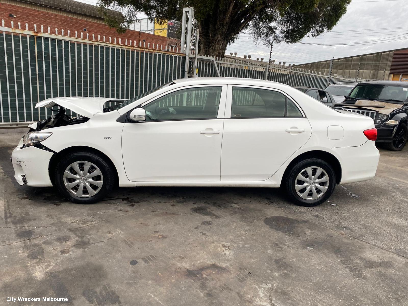 TOYOTA COROLLA RADIO/CD/DVD/SAT/TV, RADIO/CD PLAYER, ZRE152/20153R, BLACK BUTTON, 03/2007 - 10/2013