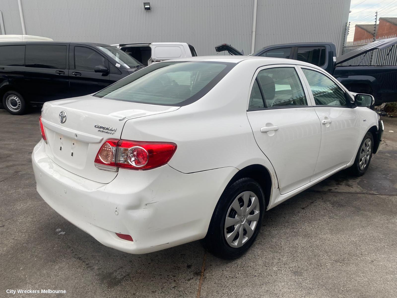 TOYOTA COROLLA RADIO/CD/DVD/SAT/TV, RADIO/CD PLAYER, ZRE152/20153R, BLACK BUTTON, 03/2007 - 10/2013