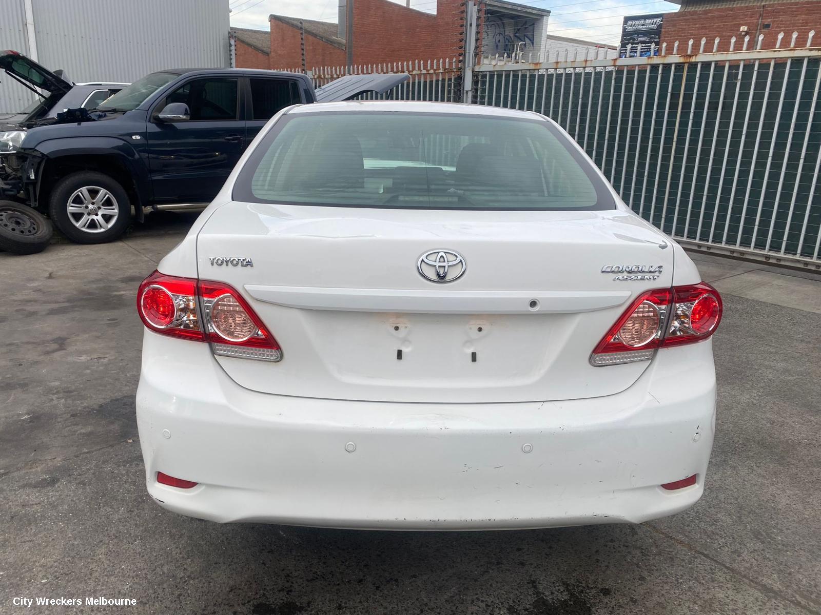 TOYOTA COROLLA RADIO/CD/DVD/SAT/TV, RADIO/CD PLAYER, ZRE152/20153R, BLACK BUTTON, 03/2007 - 10/2013
