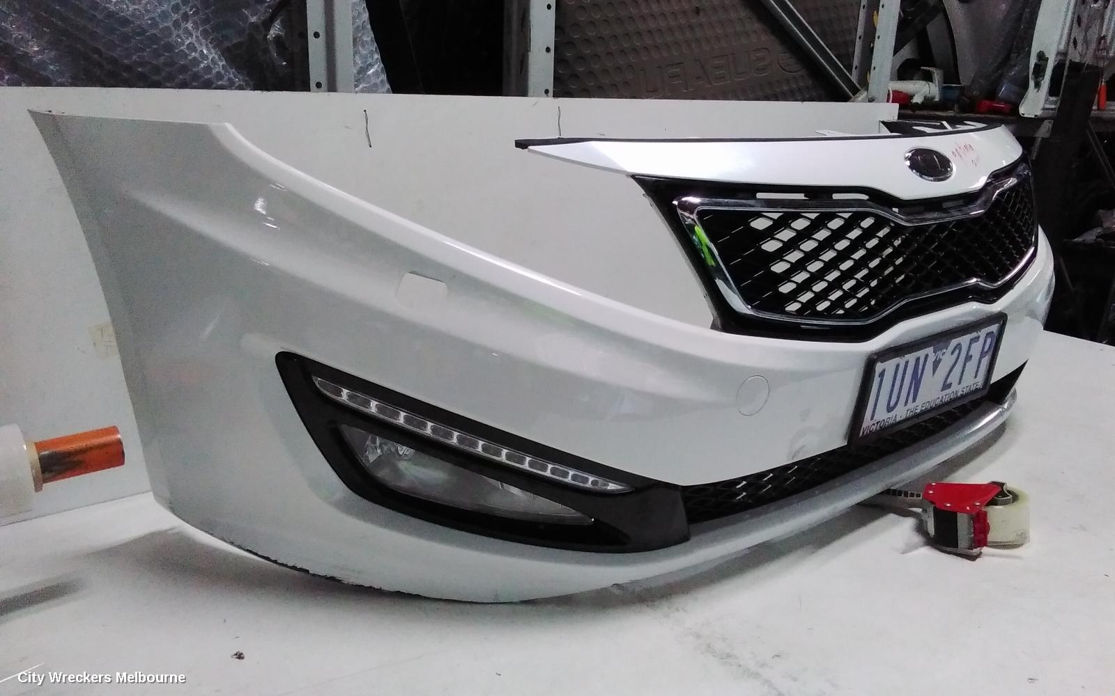 KIA OPTIMA FRONT BUMPER, TF, PLATINUM, W/ H/LAMP WASHER TYPE, 11/2010 - 09/2013
