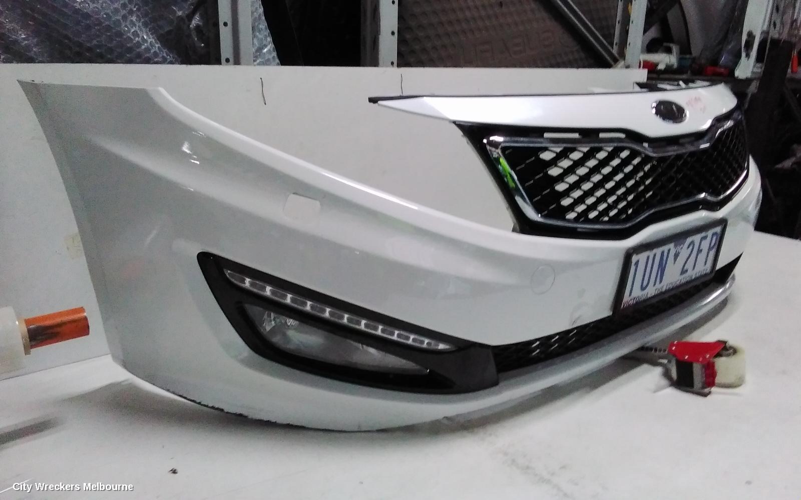 KIA OPTIMA FRONT BUMPER, TF, PLATINUM, W/ H/LAMP WASHER TYPE, 11/2010 - 09/2013