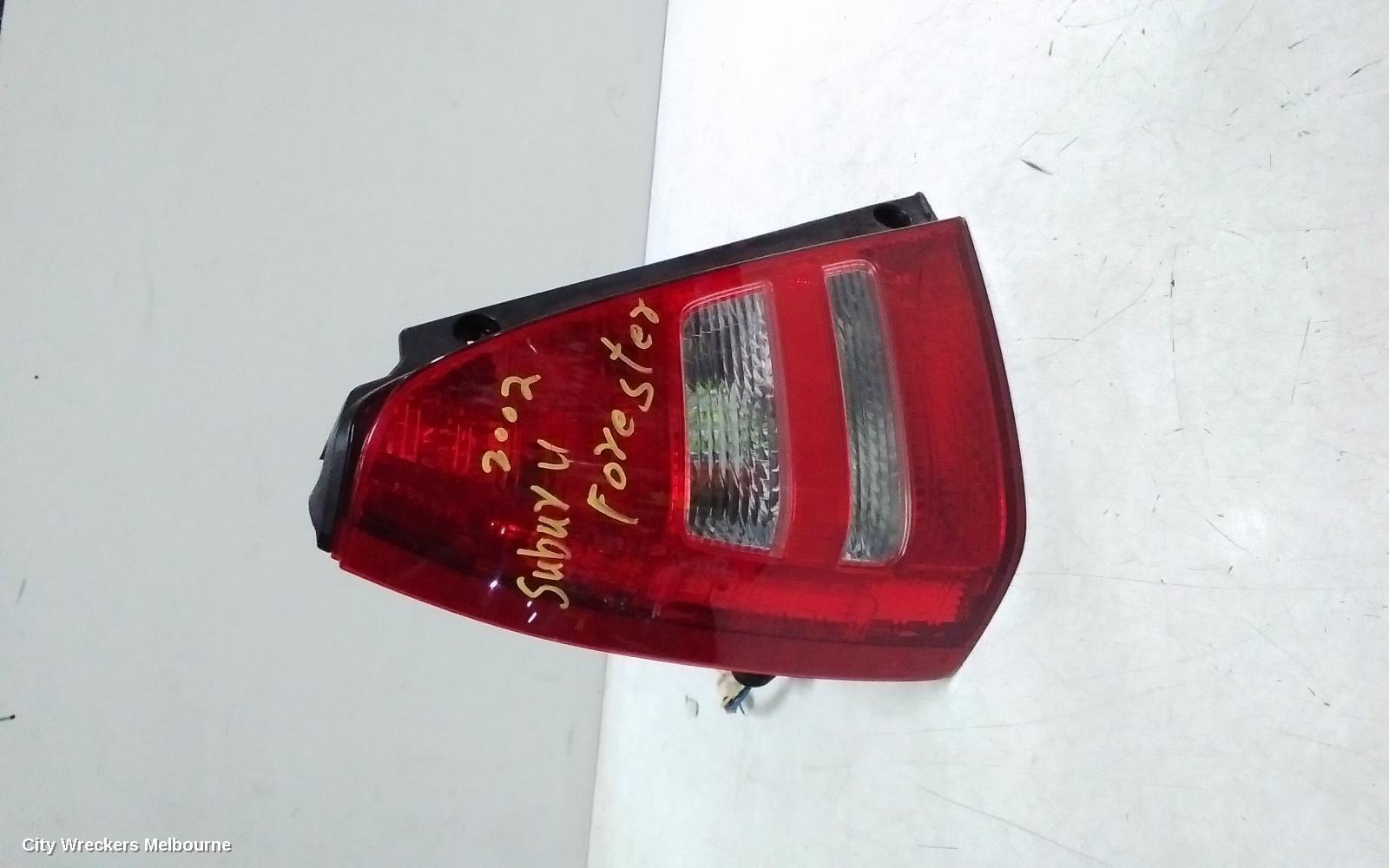 SUBARU FORESTER LEFT TAILLIGHT, VIN#JF2SG, 07/2002 - 05/2005