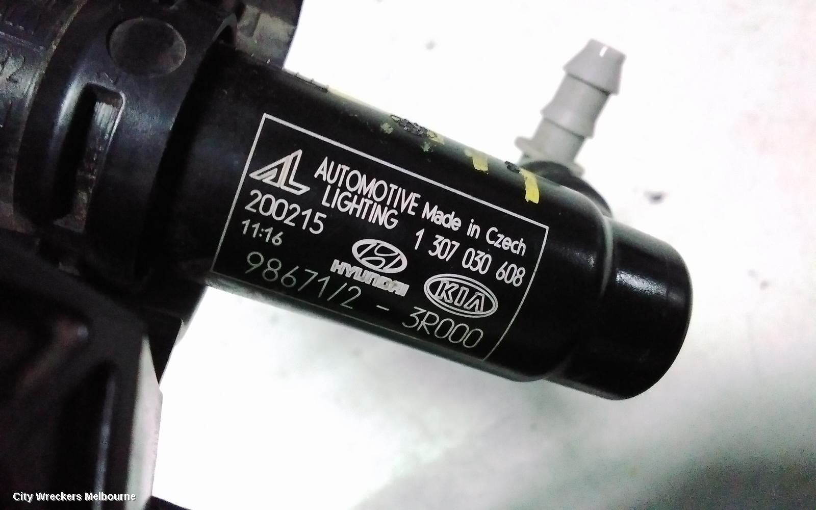 KIA OPTIMA WASHER JET, TF 11/2010 - 10/2015