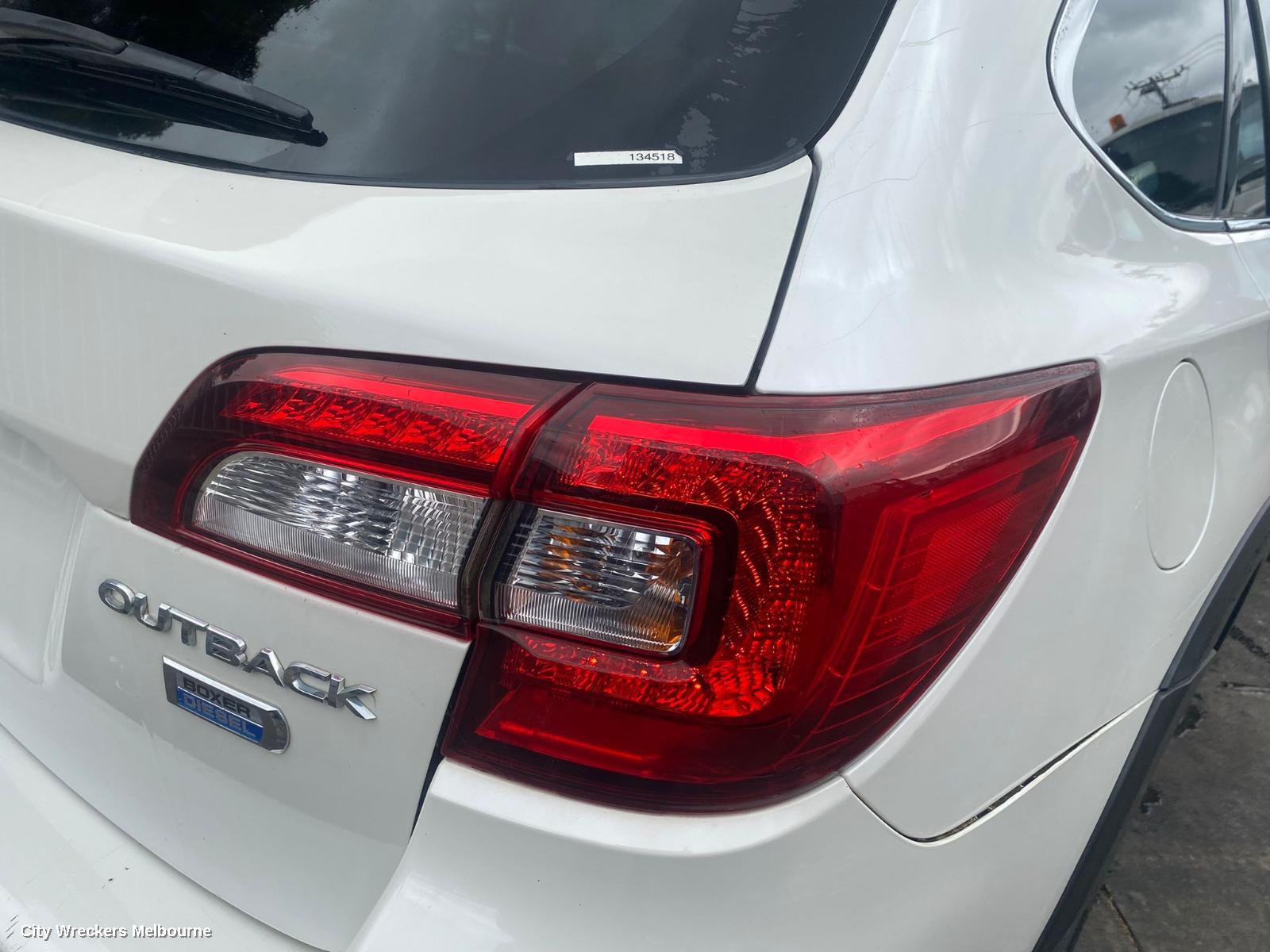 SUBARU OUTBACK TRANS/GEARBOX, AUTO, DIESEL, 2.0, EE20, CVT, 6 SPEED, TR690T1ACA TAG (4.111 RATIO), 6TH GEN, 08/2014 - 12/2020