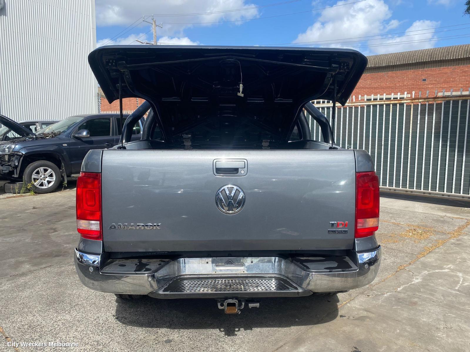 VOLKSWAGEN AMAROK TONNEAU/COVER, TONNEAU-HARD, 2H, DUAL CAB, 02/2011 ONWARDS