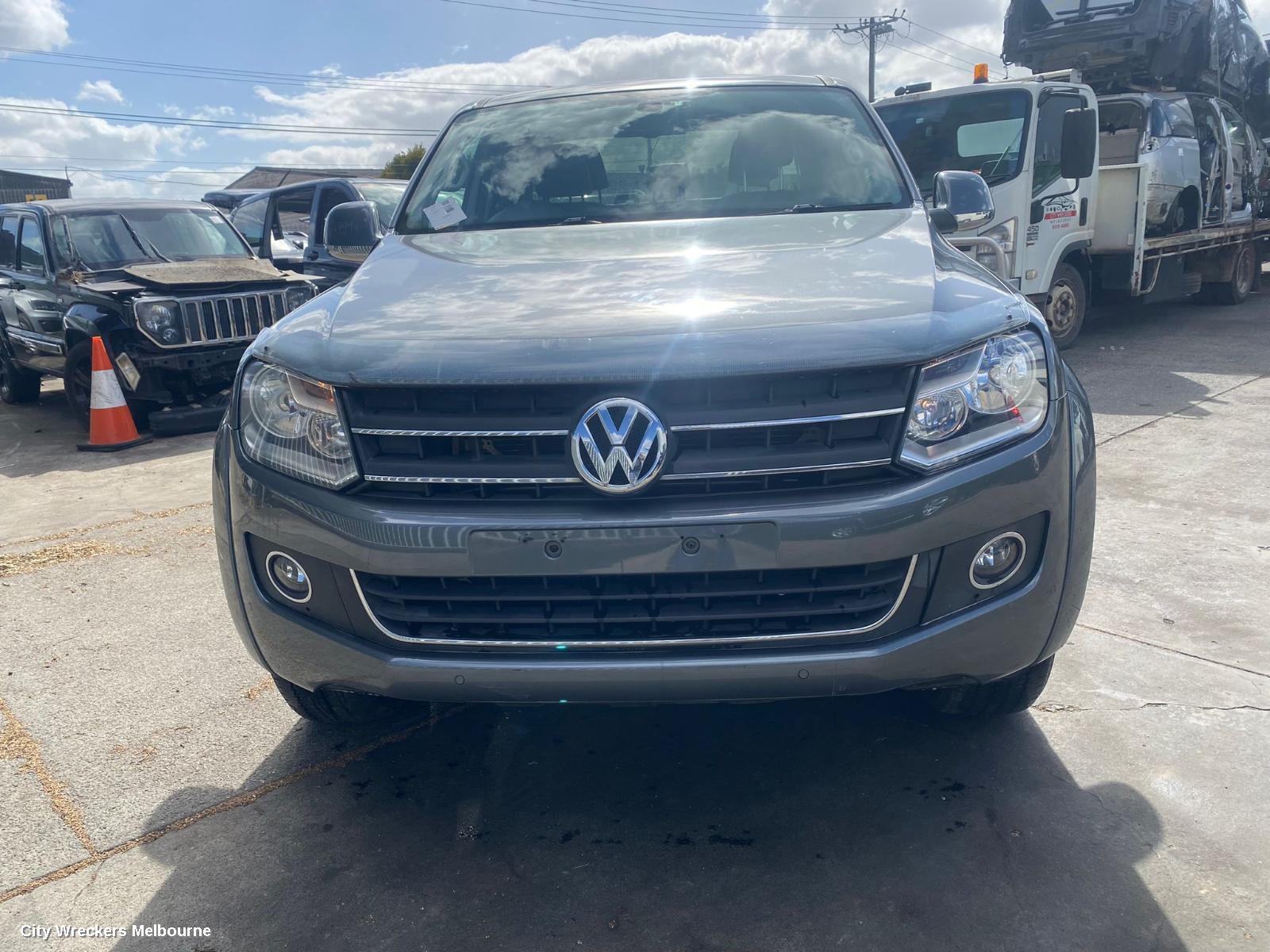 VOLKSWAGEN AMAROK DOOR HANDLE, OUTER, LH FRONT, COLOUR CODED, 2H, 12/2010 ONWARDS