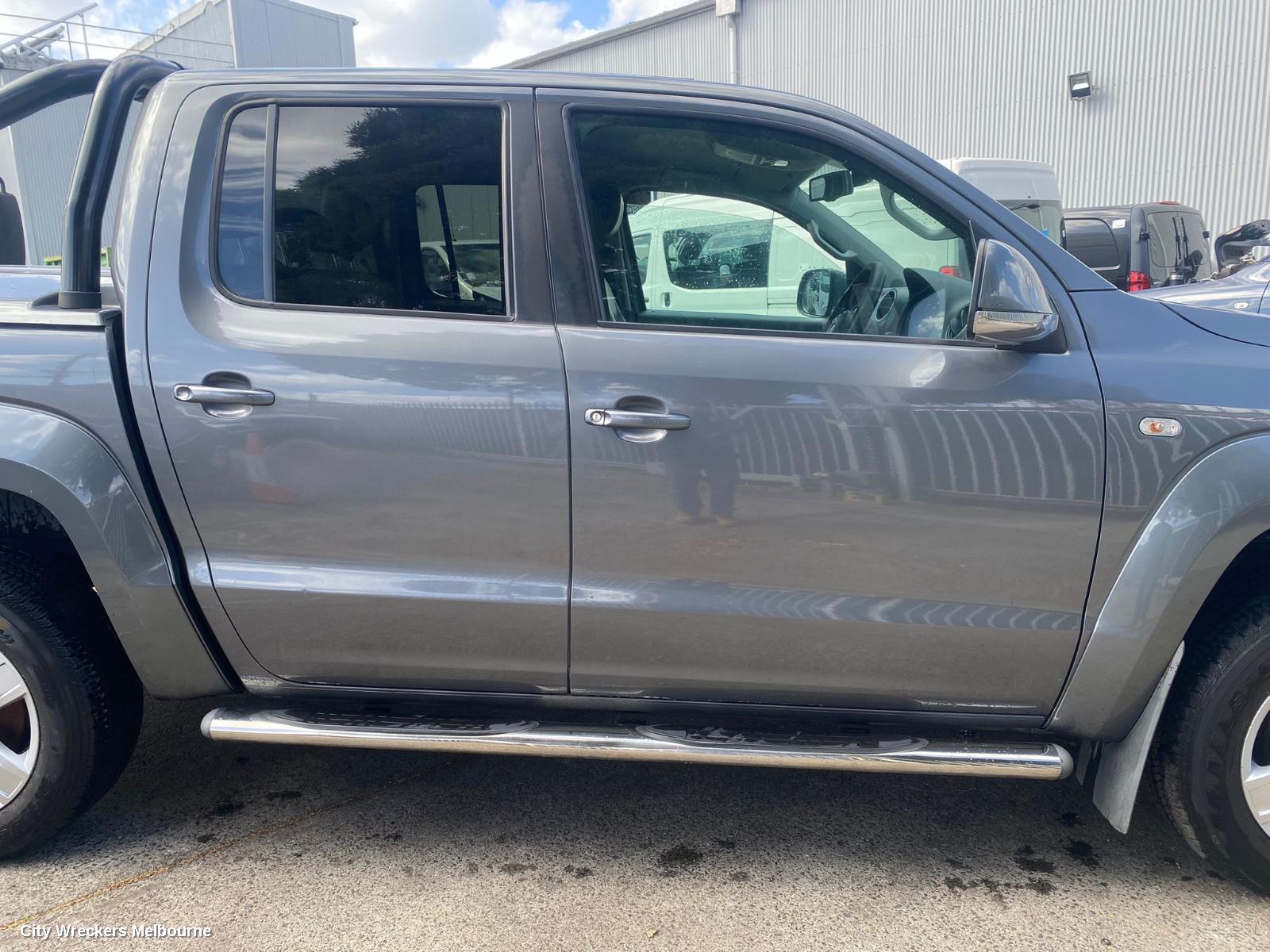 VOLKSWAGEN AMAROK DOOR HANDLE, OUTER, LH FRONT, COLOUR CODED, 2H, 12/2010 ONWARDS