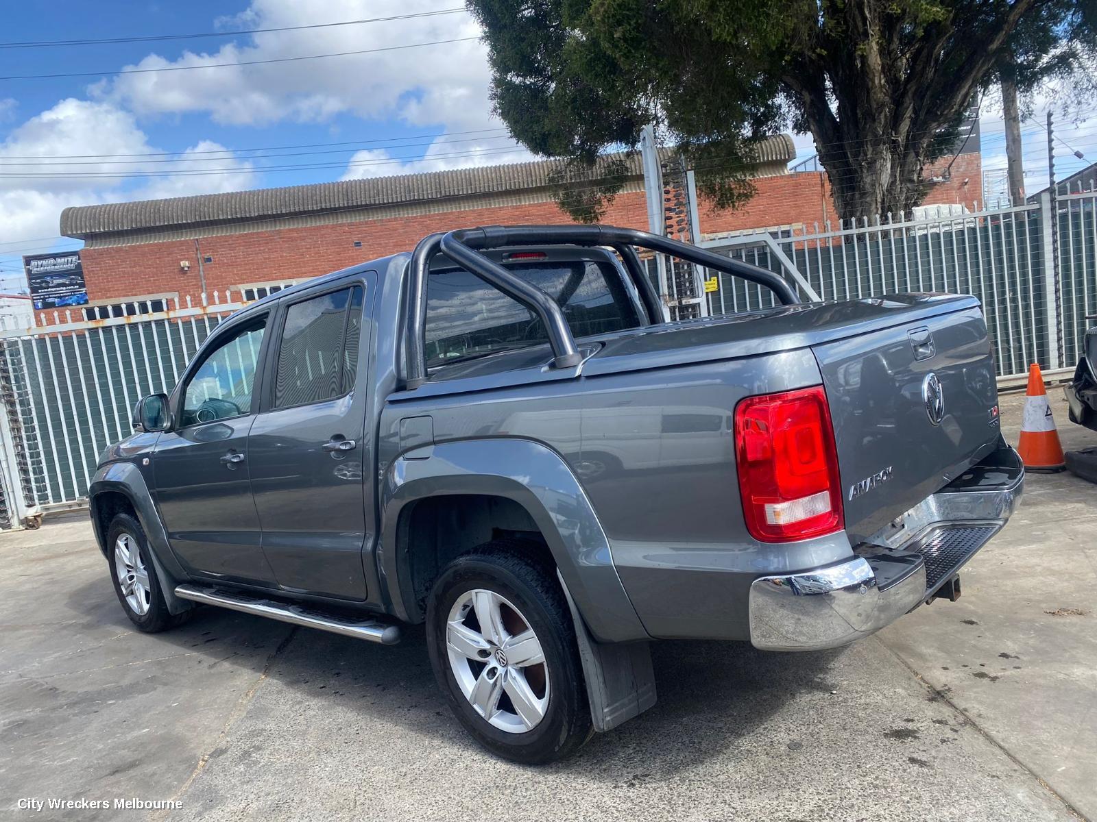 VOLKSWAGEN AMAROK DOOR HANDLE, OUTER, LH FRONT, COLOUR CODED, 2H, 12/2010 ONWARDS