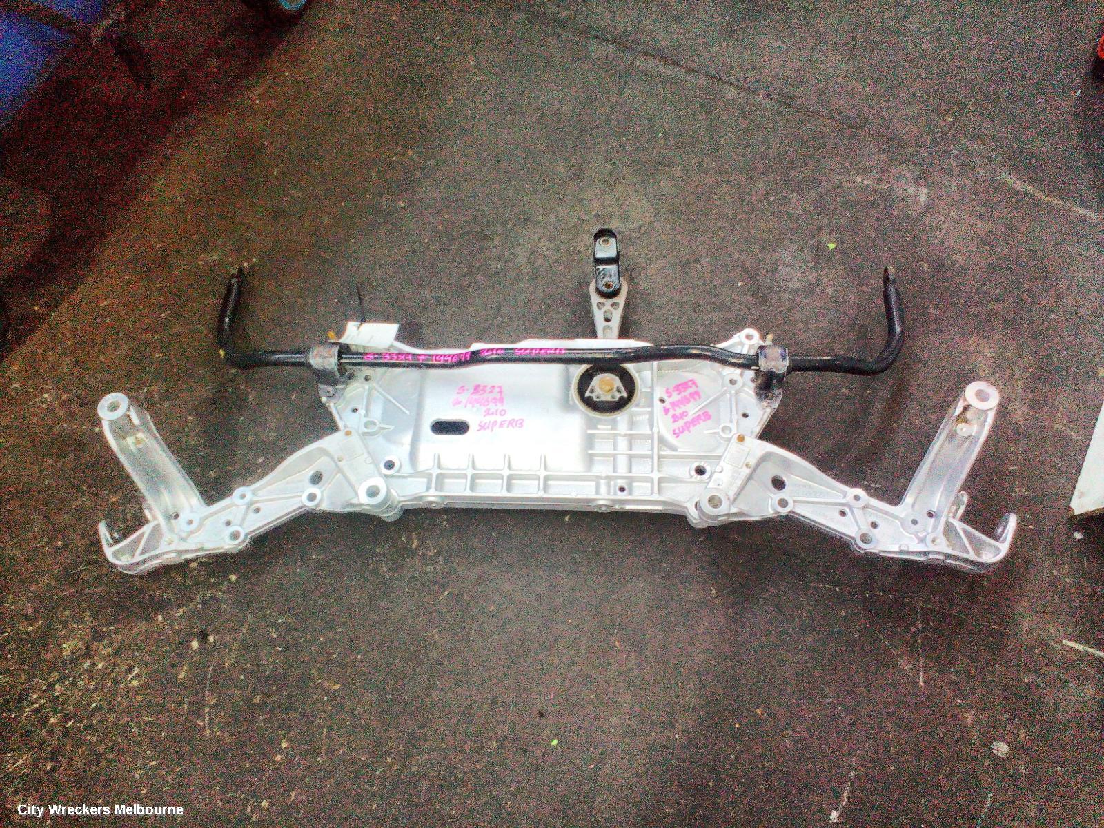 SKODA SUPERB FRT XMEMBER/CRADLE, 3T, 03/2009 - 12/2015
