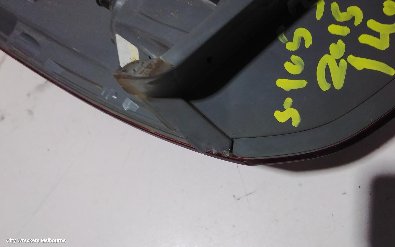 HYUNDAI I40 LEFT TAILLIGHT, VF, SEDAN, 04/2012 - 05/2015