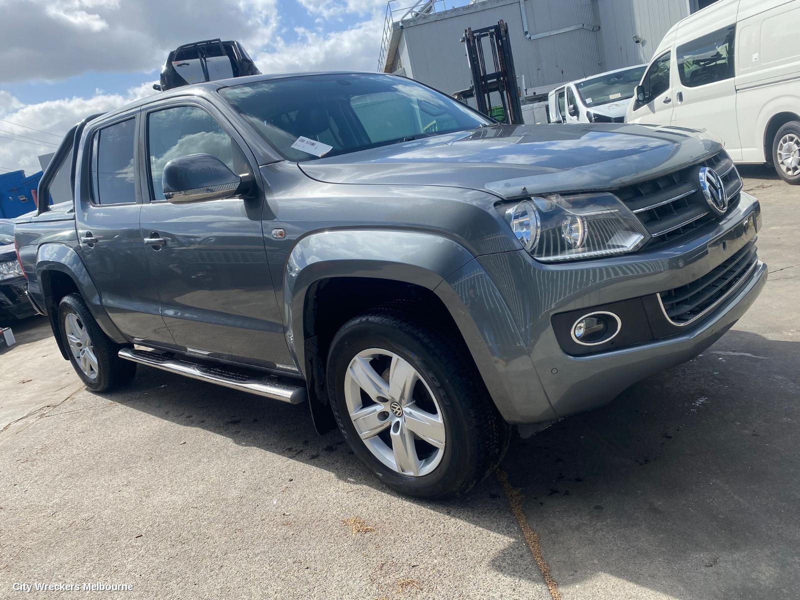 VOLKSWAGEN AMAROK DOOR HANDLE, OUTER, LH FRONT, COLOUR CODED, 2H, 12/2010 ONWARDS