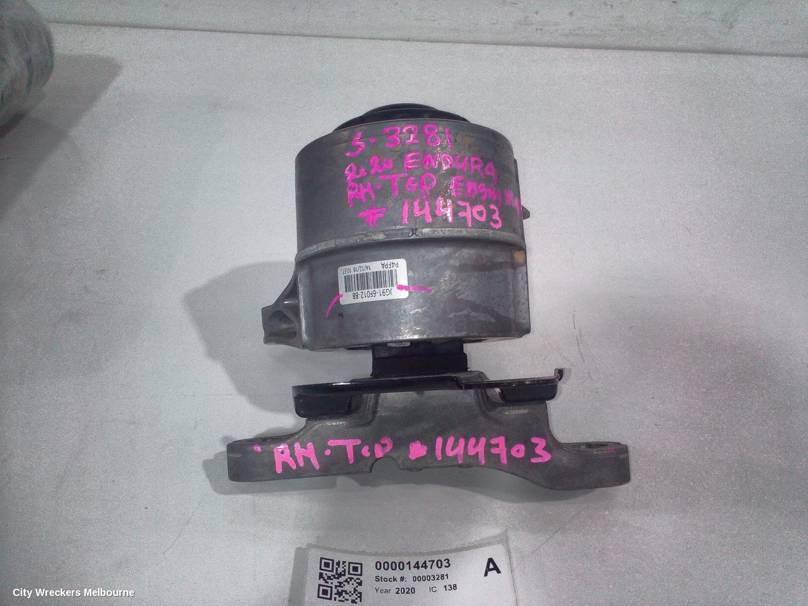 FORD ENDURA MOUNT, CA, 09/2018 - 06/2020