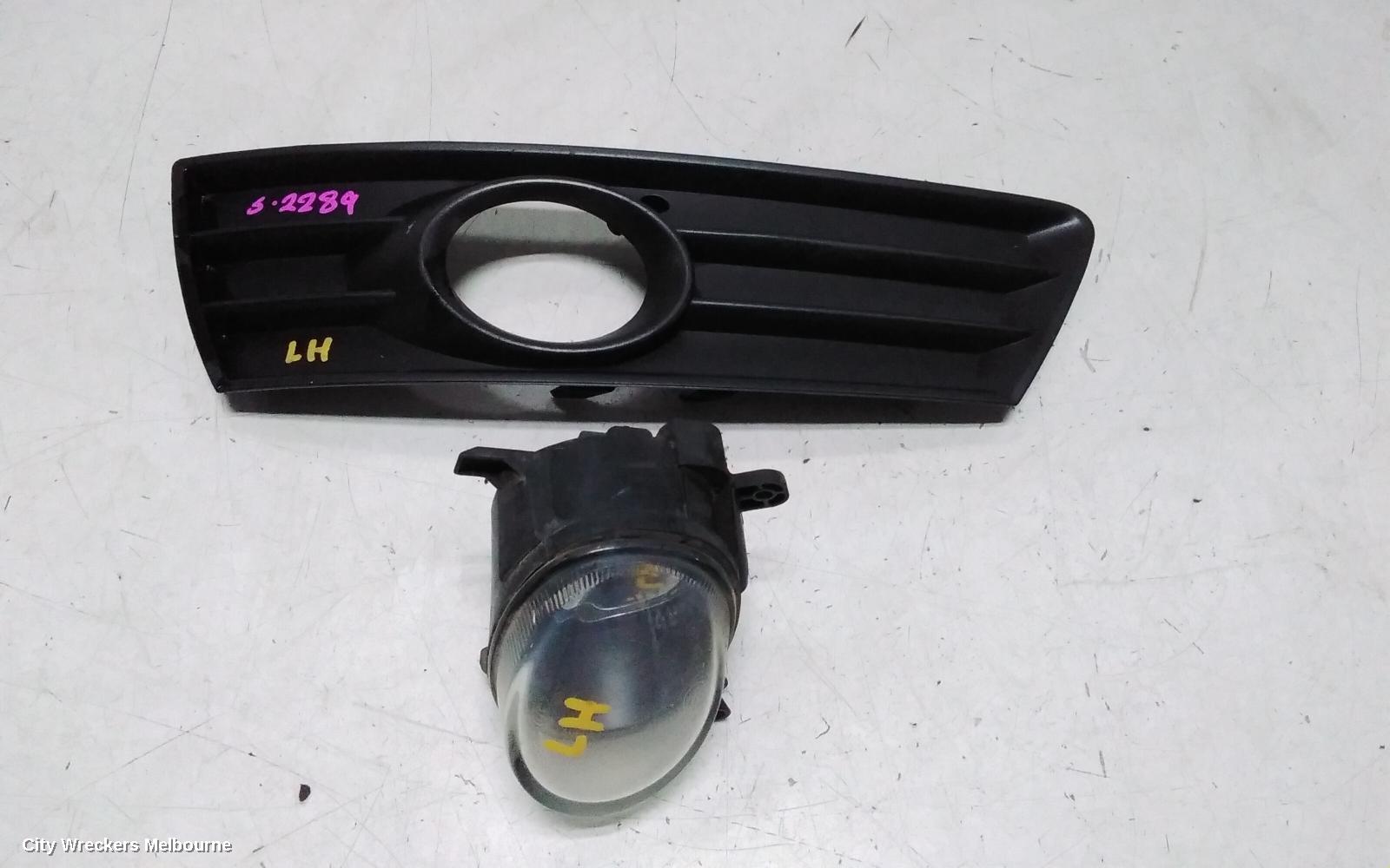 VOLKSWAGEN PASSAT LEFT INDICATOR/FOG/SIDE, BUMPER FOGLAMP, 3CC, SEDAN, 08/2008 - 02/2012