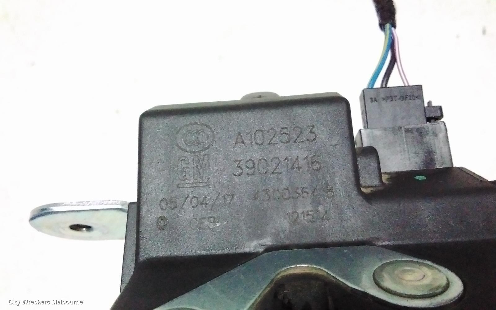 HOLDEN ASTRA DOOR/BOOT/GATE LOCK, TAILGATE LOCK, BK, 5DR HATCH, 09/2016 ONWARDS