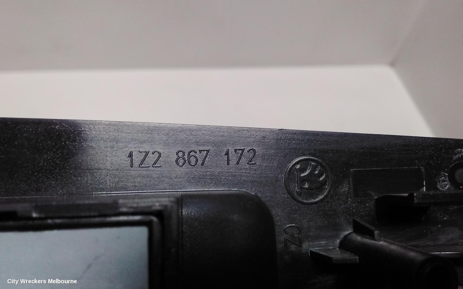 SKODA OCTAVIA PWR DR WIND SWITCH, RH FRONT (MASTER SWITCH), NE, HATCH/WAGON, 11/2013 - 02/2017