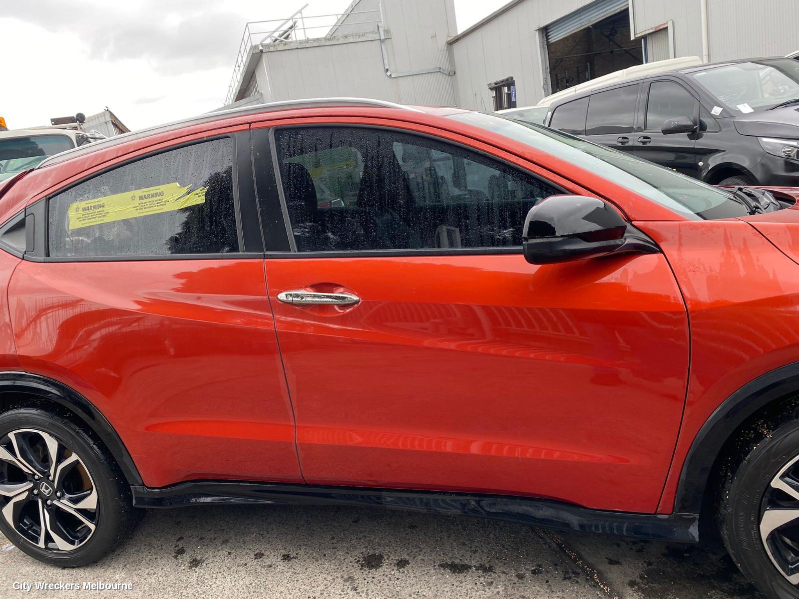 HONDA HRV RIGHT FRONT DOOR, VTI, 12/2014 - 10/2021
