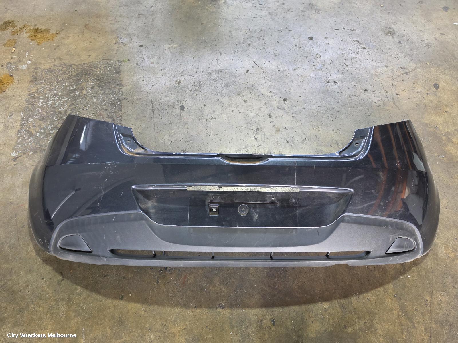 MAZDA 2 REAR BUMPER, DE SERIES, 5DR HATCH, NON PARK SENSORS, 09/2007 - 09/2014