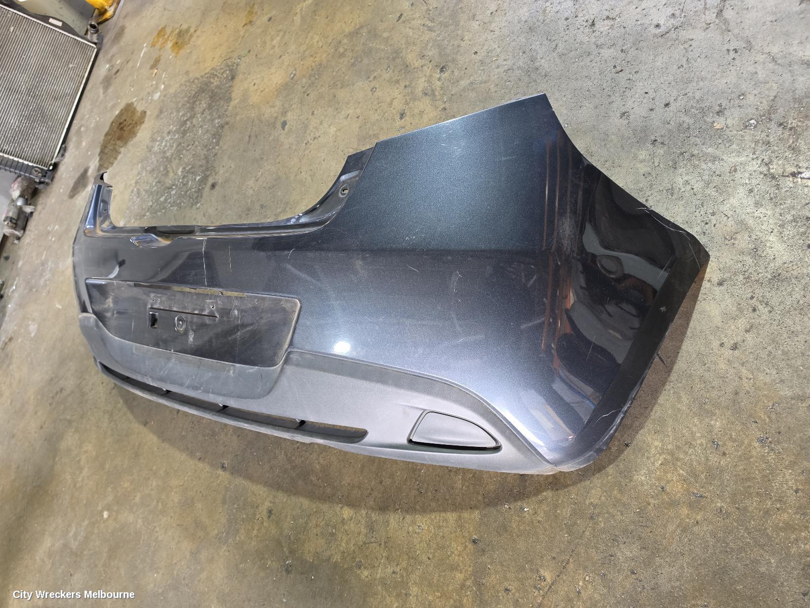 MAZDA 2 REAR BUMPER, DE SERIES, 5DR HATCH, NON PARK SENSORS, 09/2007 - 09/2014