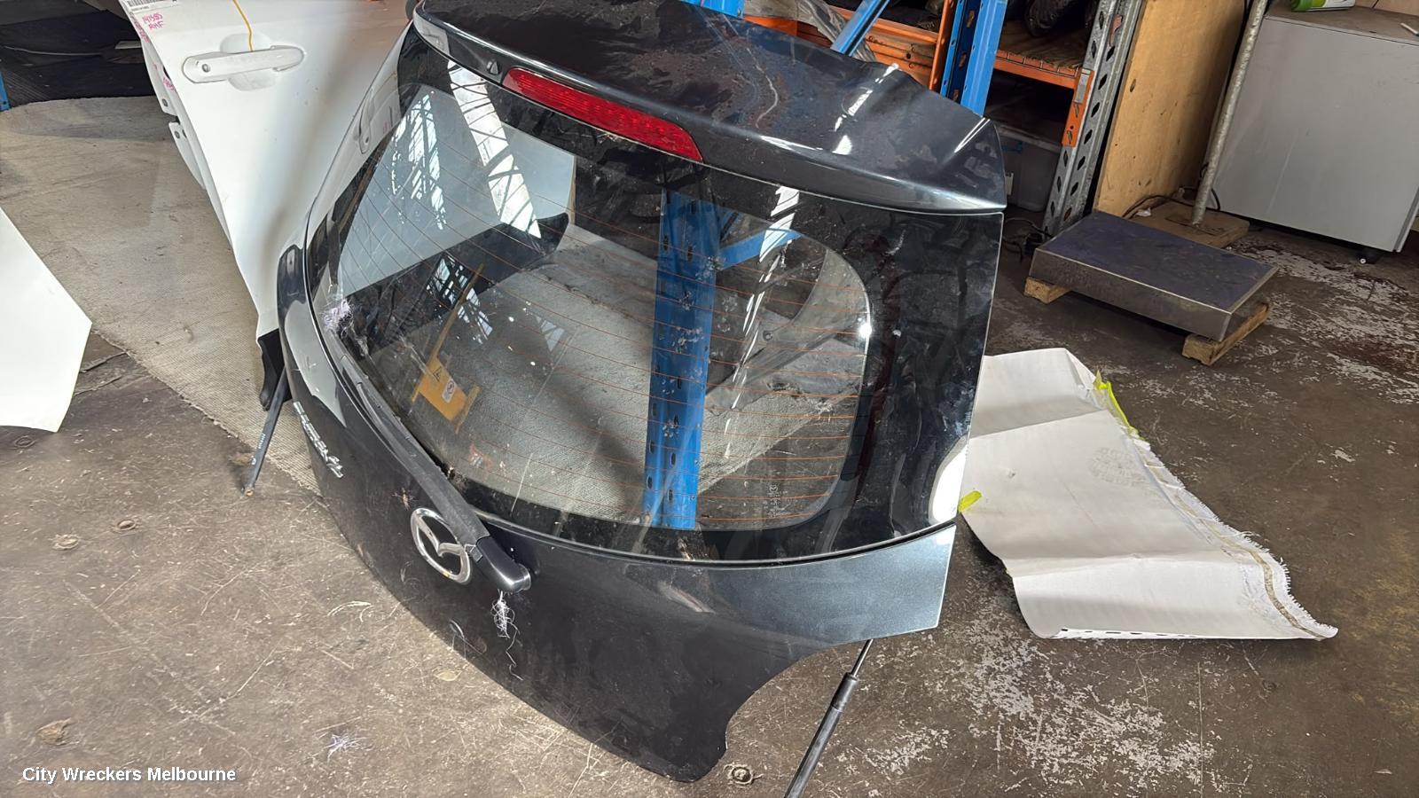MAZDA 2 BOOTLID/TAILGATE, TAILGATE, DE SERIES, 3DR/5DR HATCH, NON SPOILER TYPE, 09/2007 - 09/2014