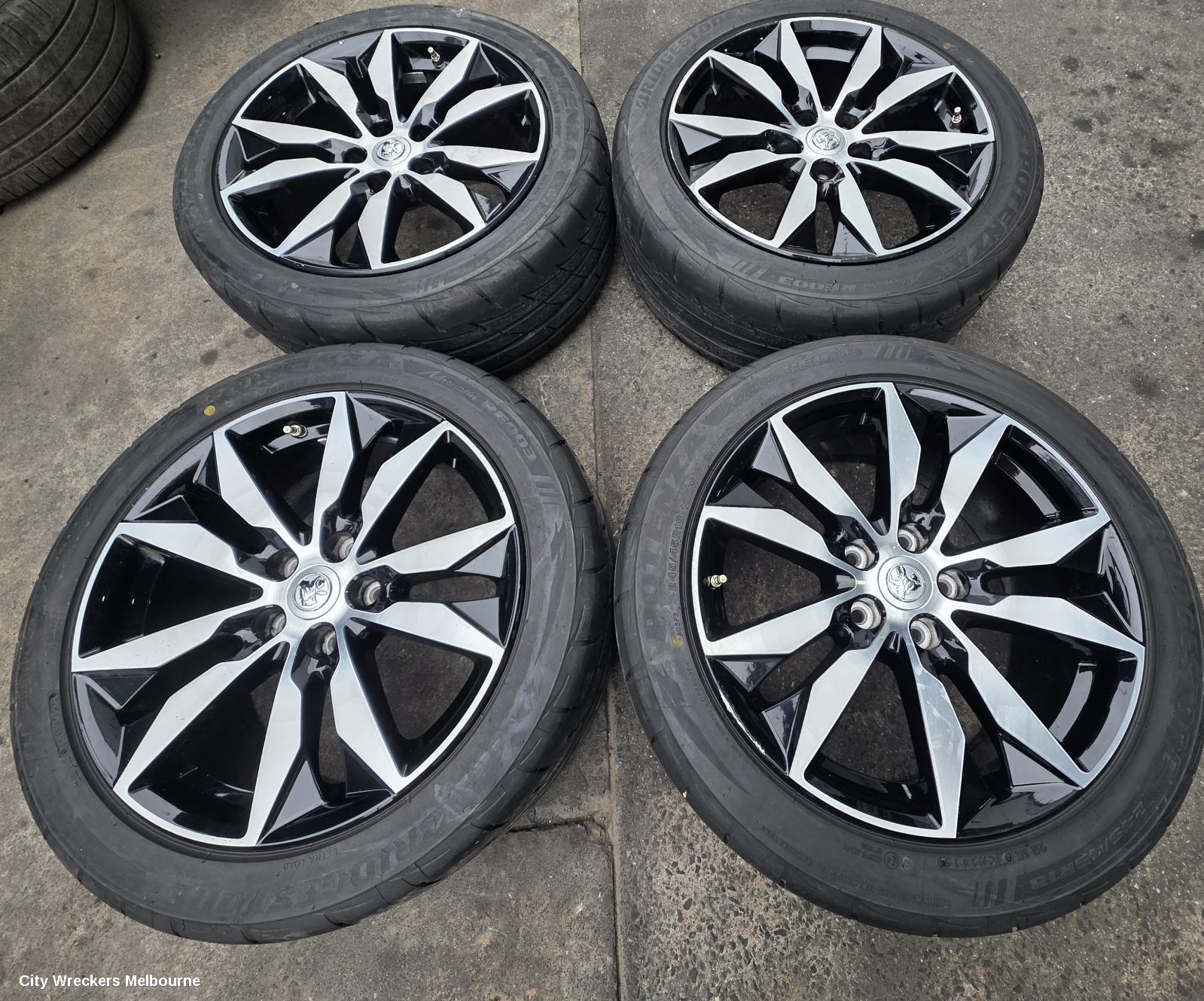 HOLDEN COMMODORE WHEEL MAG, FACTORY, 18X8.5IN, RS, ZB, 10/2017 - 12/2020