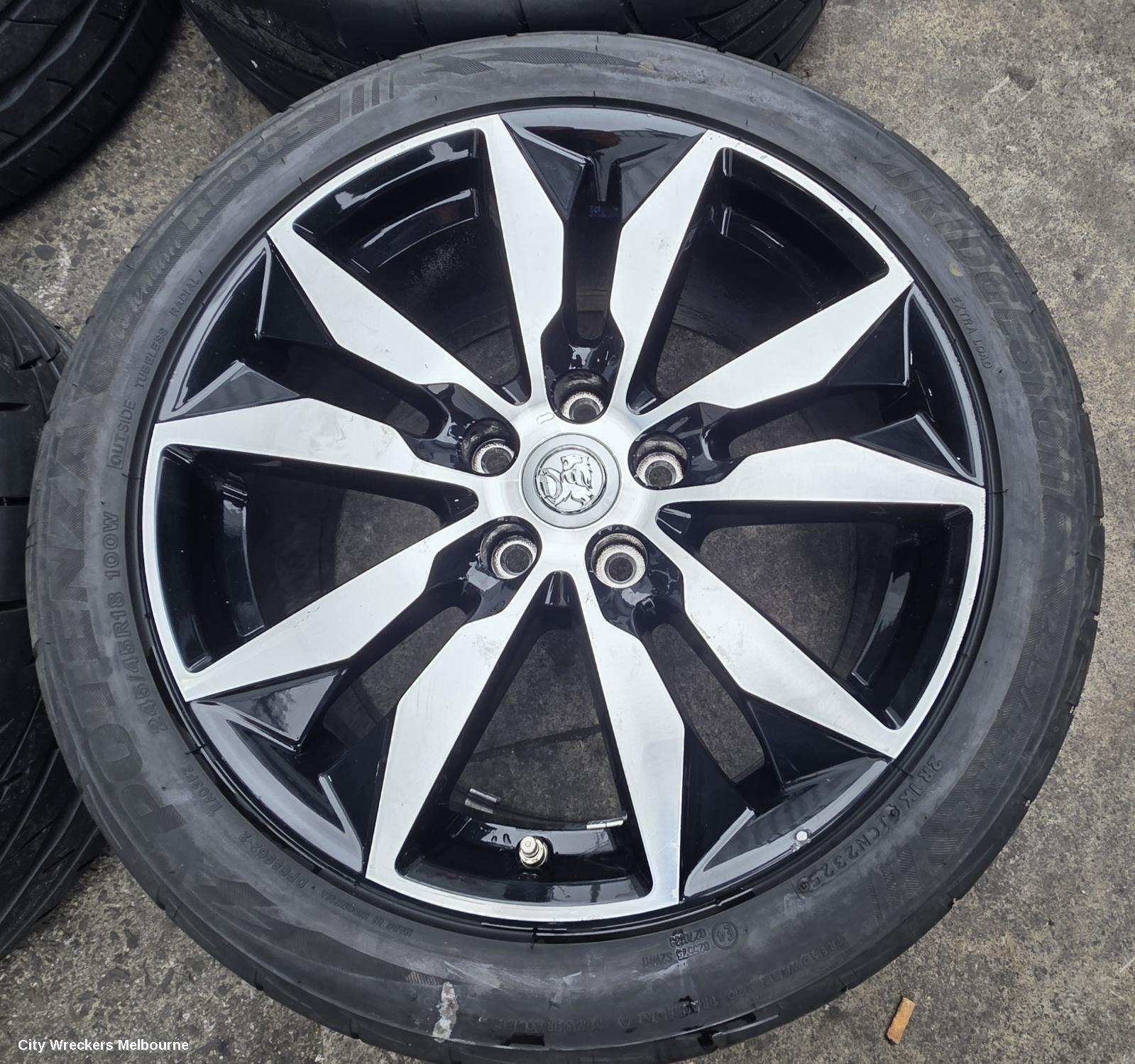 HOLDEN COMMODORE WHEEL MAG, FACTORY, 18X8.5IN, RS, ZB, 10/2017 - 12/2020