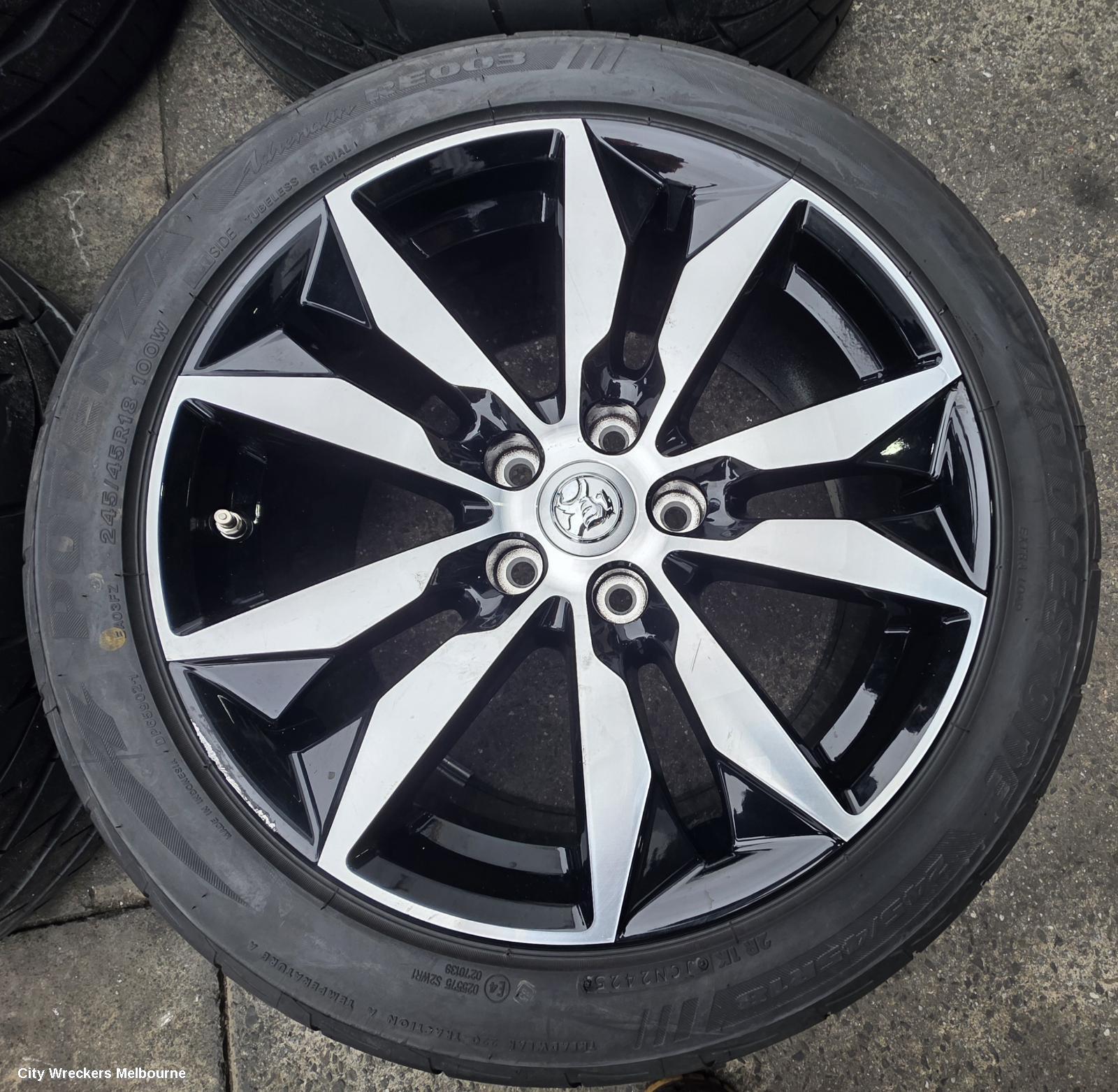 HOLDEN COMMODORE WHEEL MAG, FACTORY, 18X8.5IN, RS, ZB, 10/2017 - 12/2020