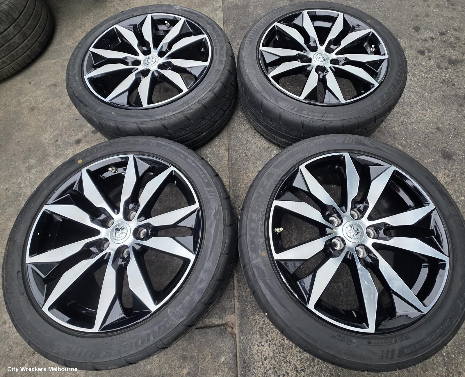 HOLDEN COMMODORE WHEEL MAG, FACTORY, 18X8.5IN, RS, ZB, 10/2017 - 12/2020