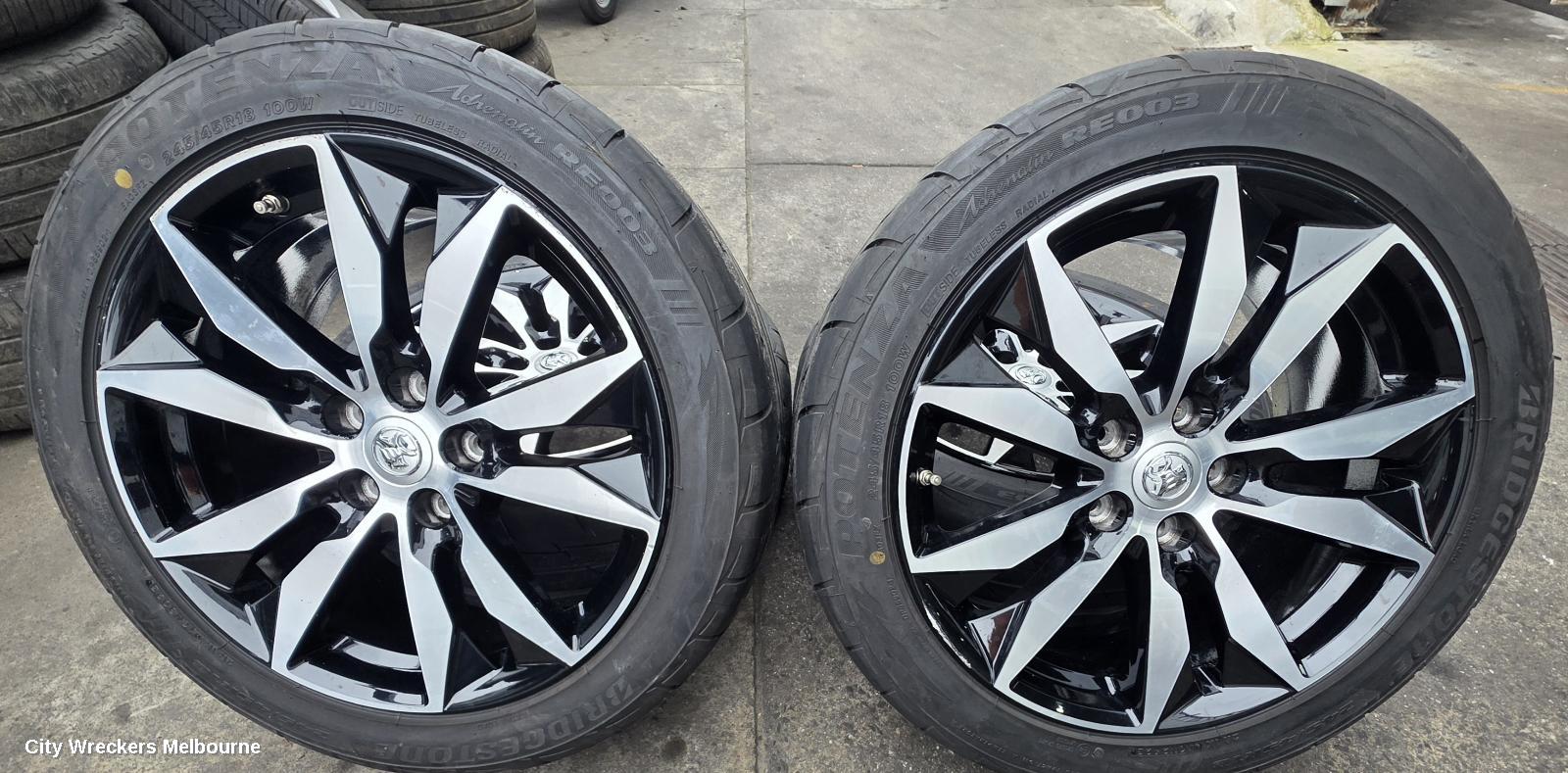 HOLDEN COMMODORE WHEEL MAG, FACTORY, 18X8.5IN, RS, ZB, 10/2017 - 12/2020