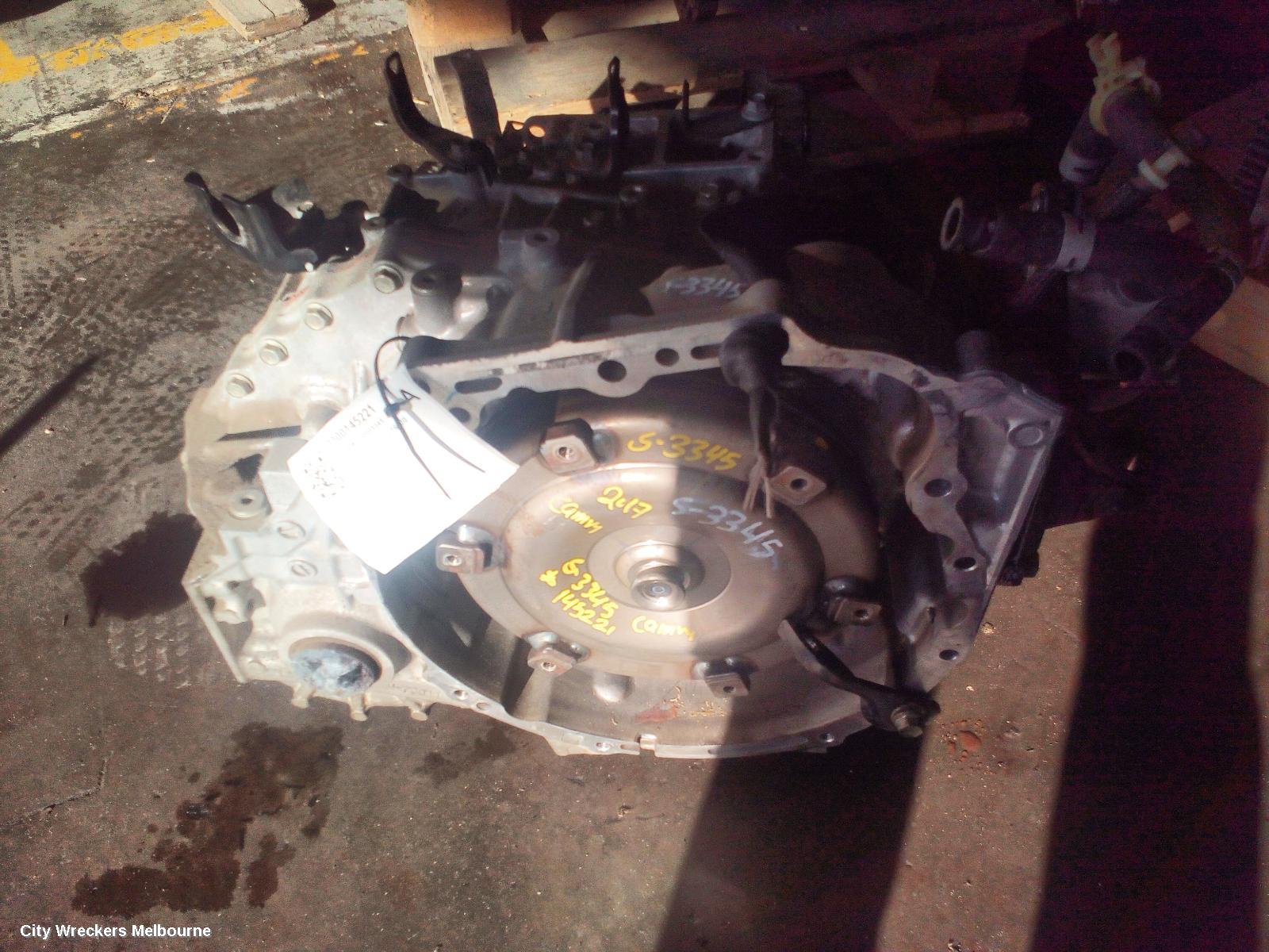 TOYOTA CAMRY TRANS/GEARBOX, AUTO, PETROL, 2.5, 2AR-FE, ASV50, 11/2011 - 10/2017