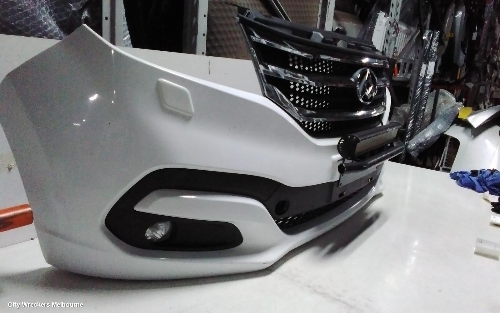 LDV G10 FRONT BUMPER, SV7C, BUMPER BAR, NON H/LAMP WASHER TYPE, VAN, 04/2015 - 12/2023