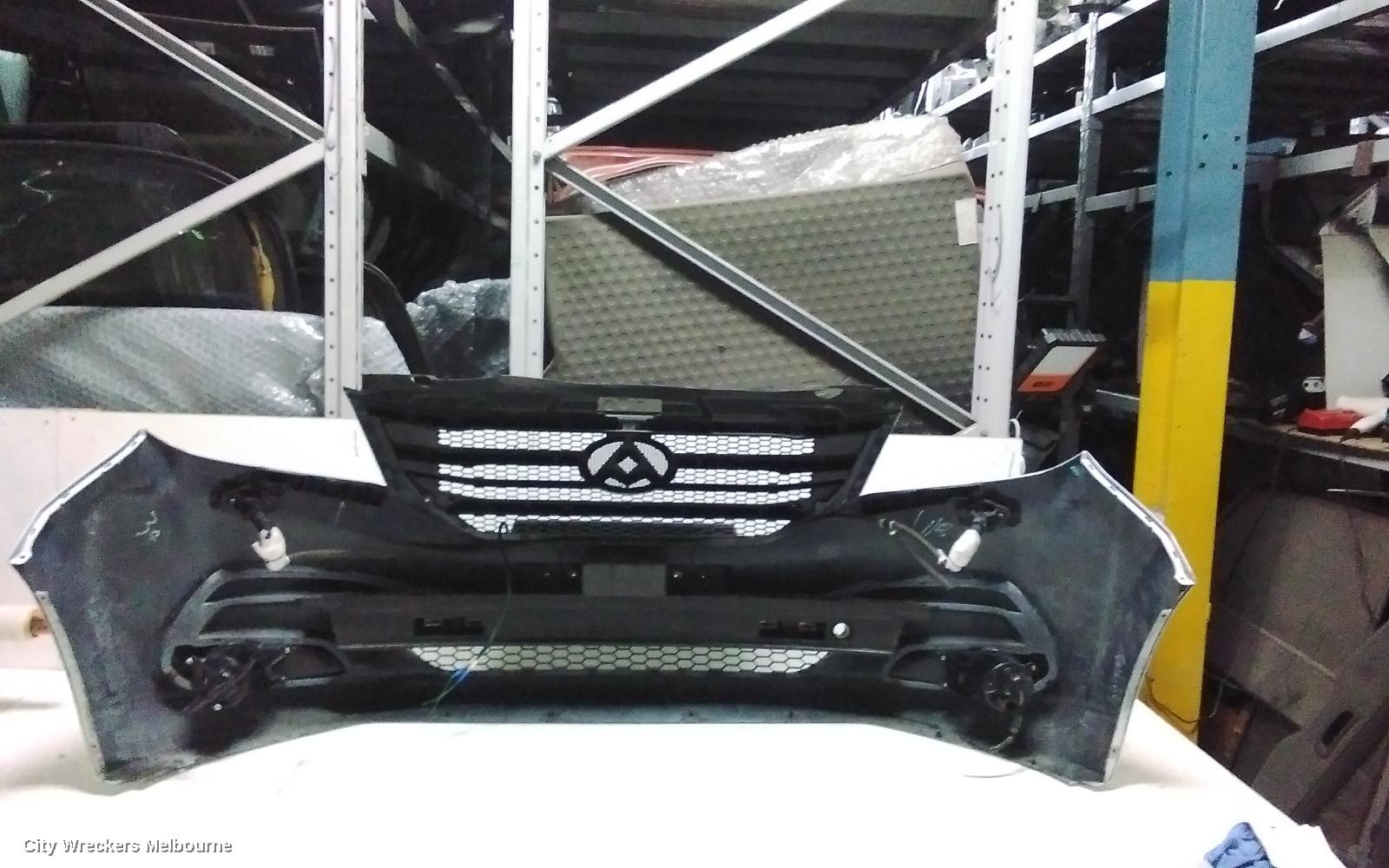 LDV G10 FRONT BUMPER, SV7C, BUMPER BAR, NON H/LAMP WASHER TYPE, VAN, 04/2015 - 12/2023