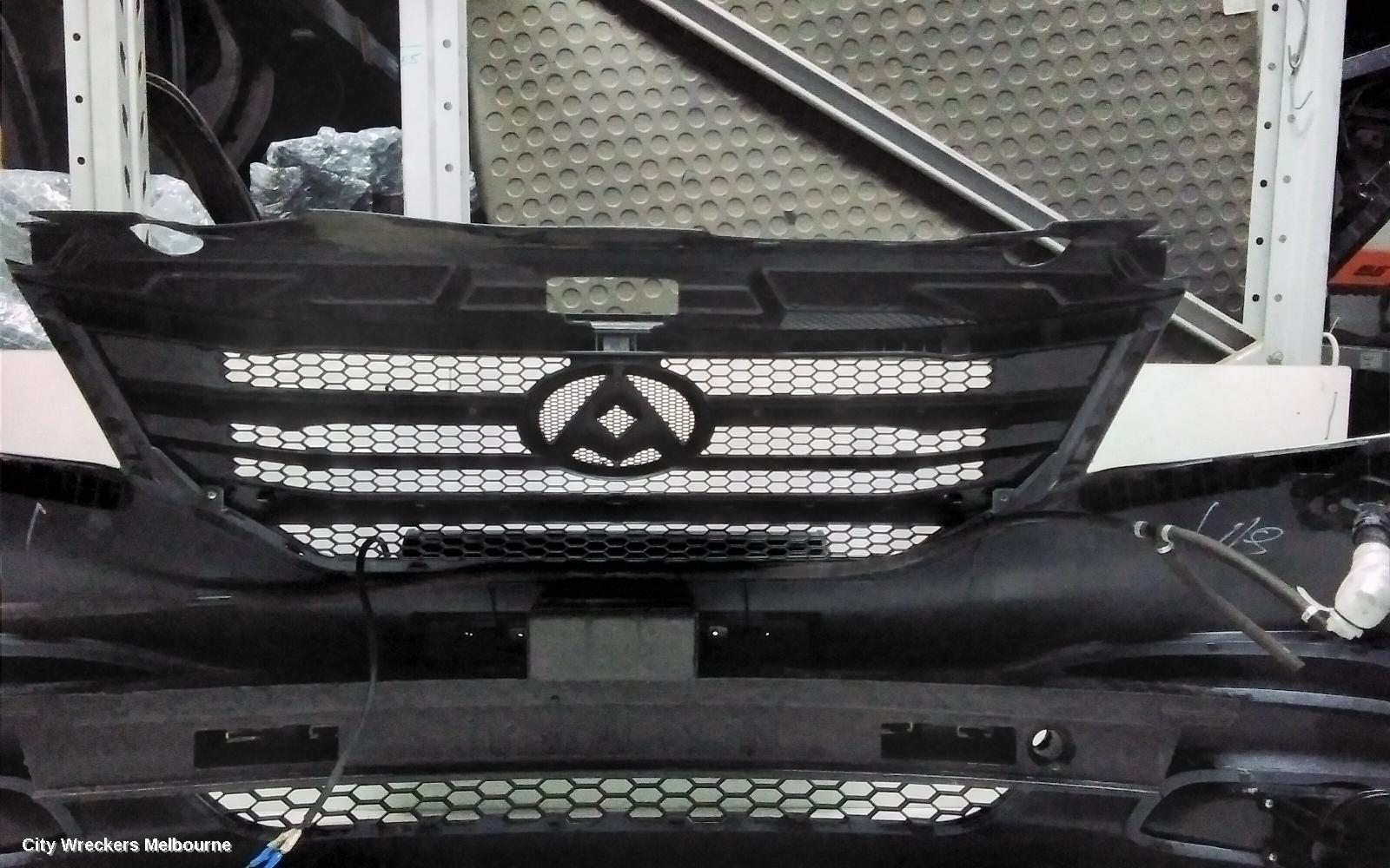 LDV G10 FRONT BUMPER, SV7C, BUMPER BAR, NON H/LAMP WASHER TYPE, VAN, 04/2015 - 12/2023