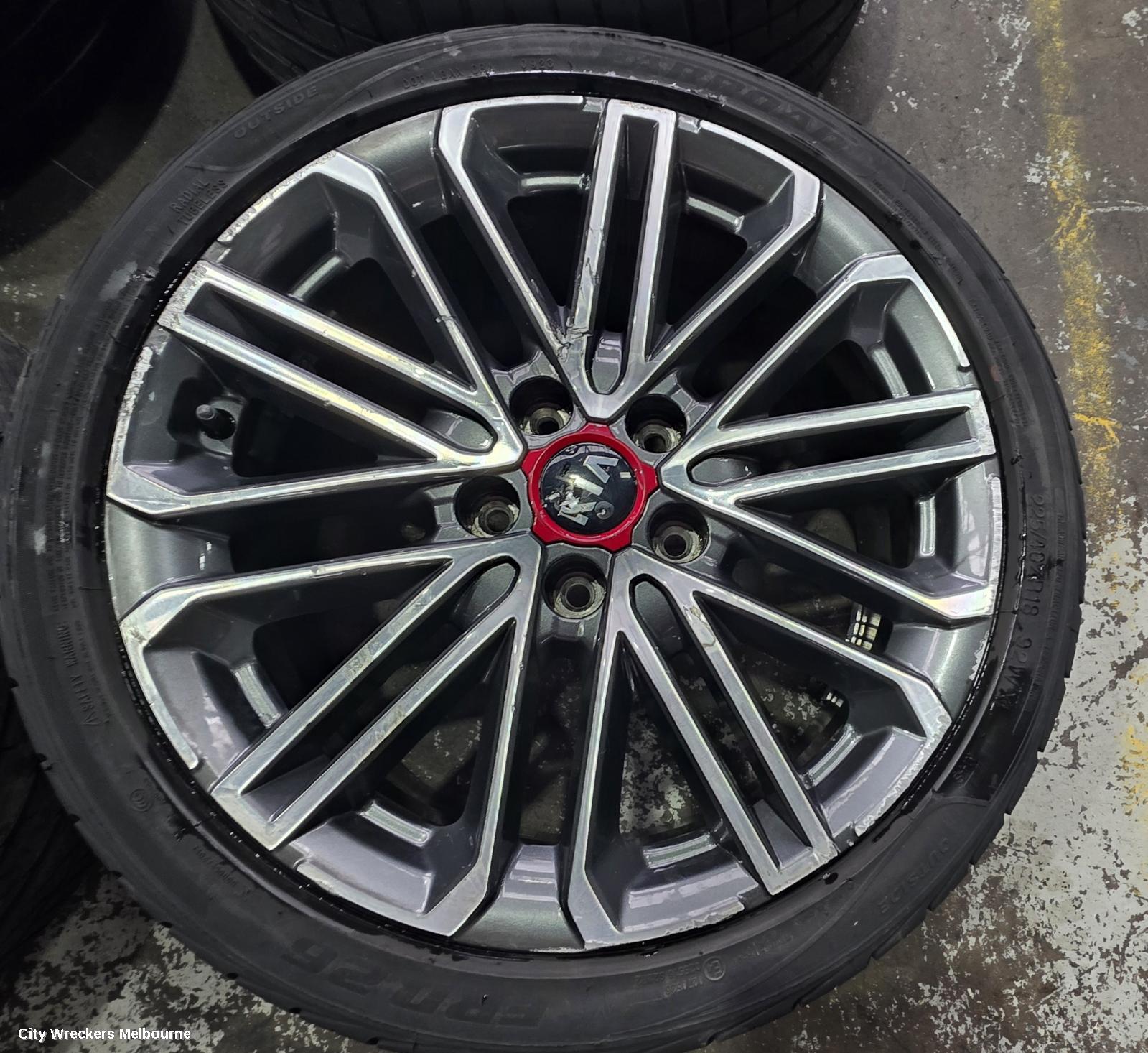 KIA CERATO WHEEL MAG, FACTORY, 18X7IN, GREY AND POLISHED, BD, 04/2018 - 09/2024